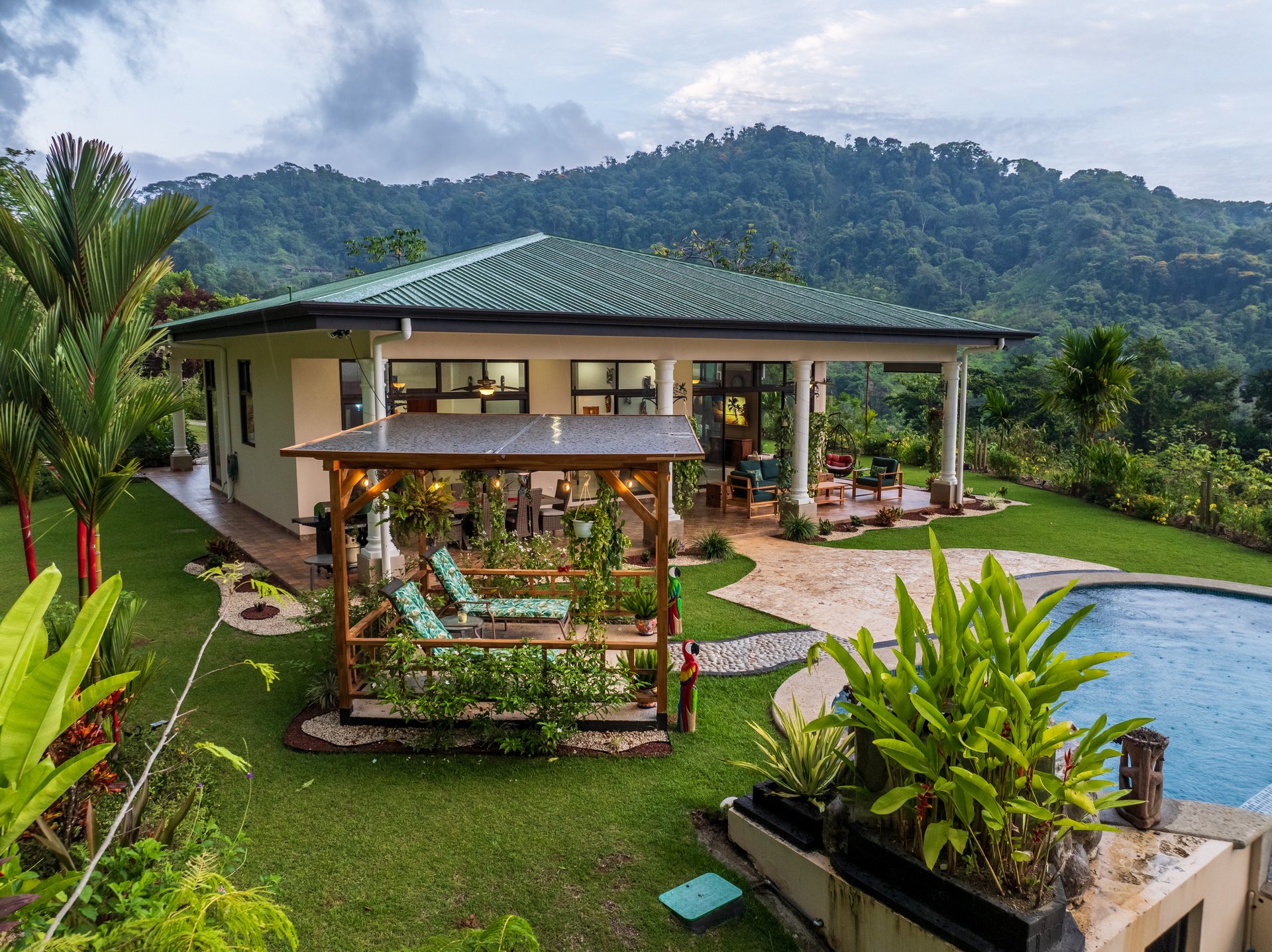 Luxury Ocean View Home with Infinity Pool in Hills of Portalon – Move-In Ready