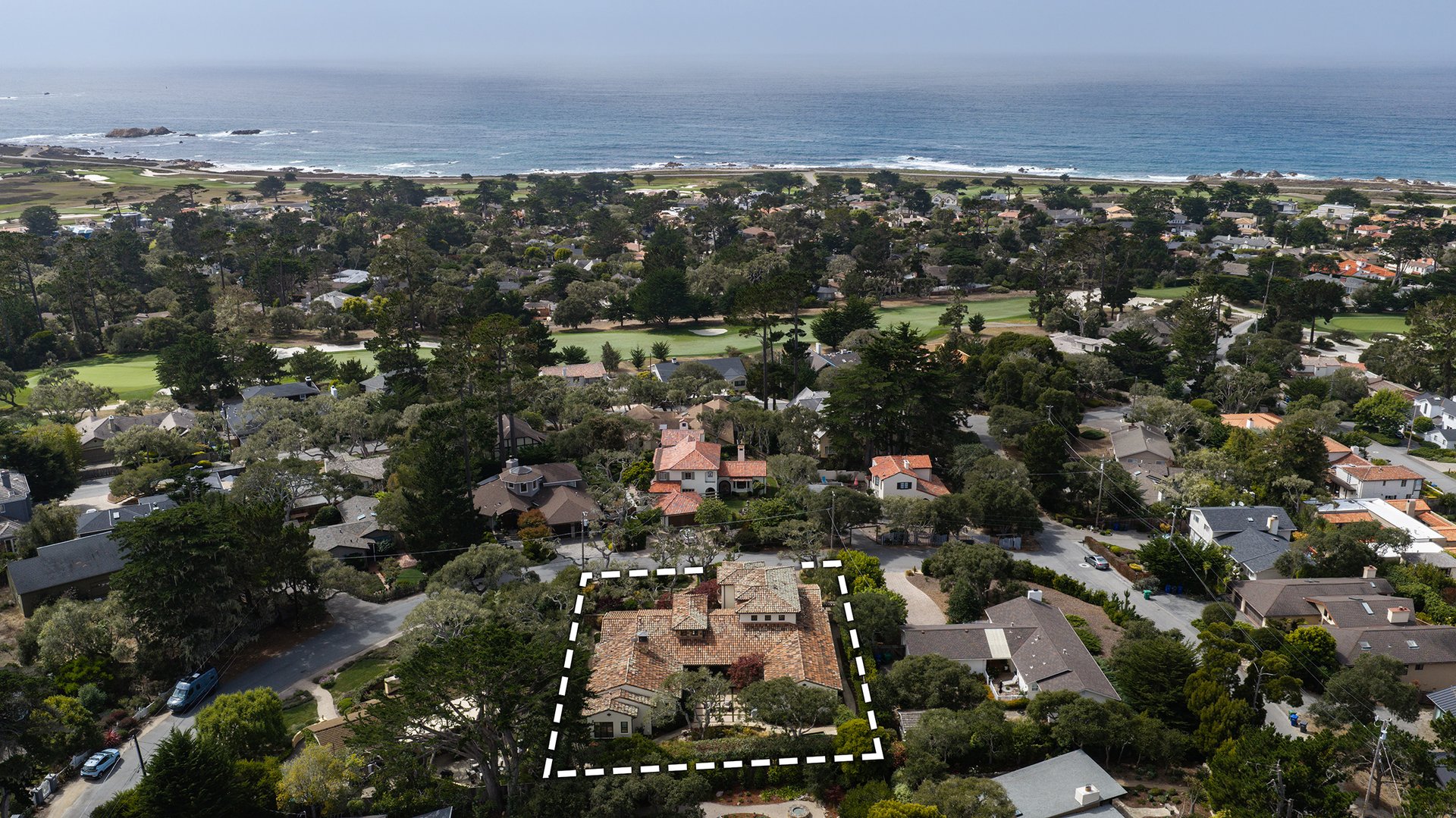 Striking Pebble Beach Residence Near MPCC