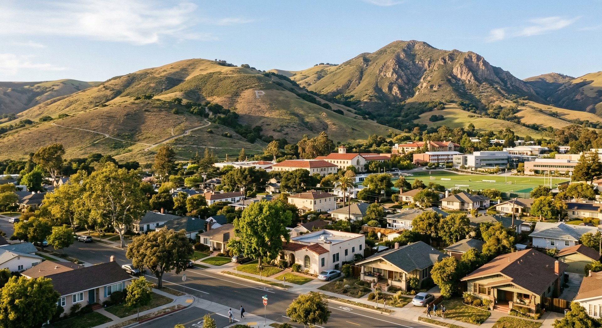 Residential neighborhood in San Luis Obispo County representing investment property ownership and property tax considerations