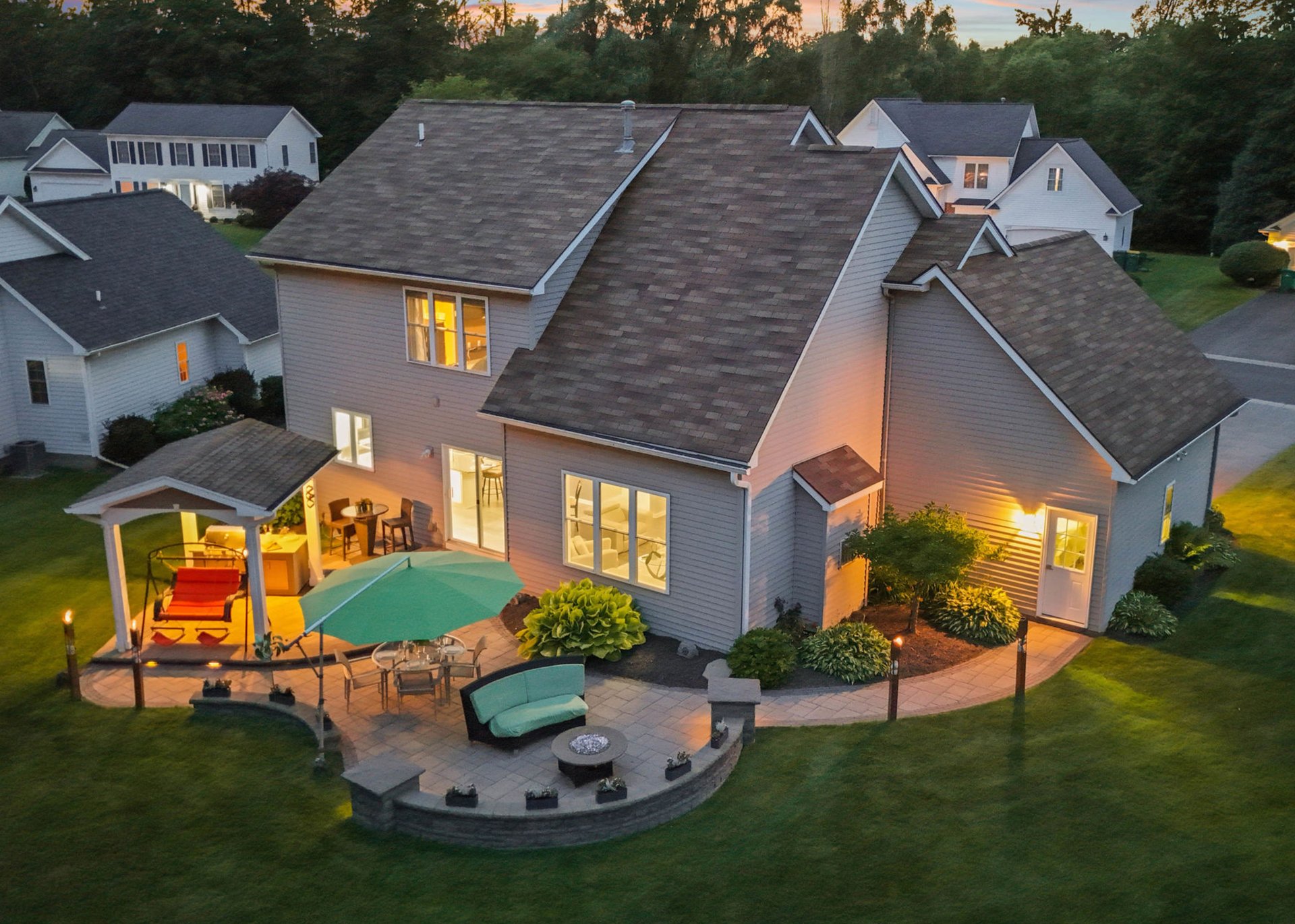 Updated Webster Colonial with Modern Style, Outdoor Living & Cul-De-Sac Location