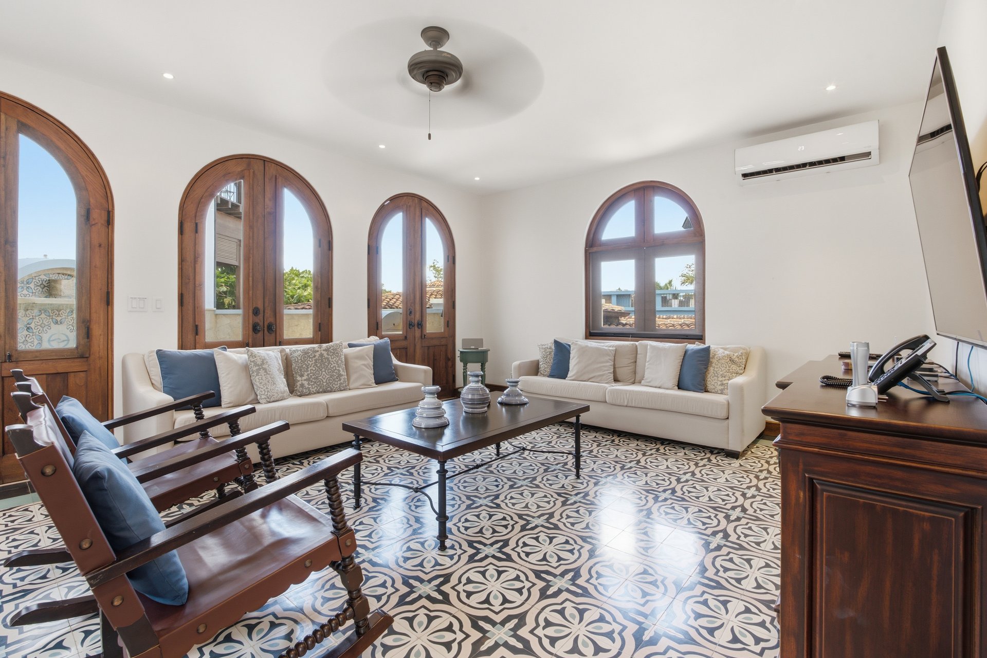 7 Calle La Ronda | Elegant 3-Story Ocean View Hillside Home in Las Catalinas