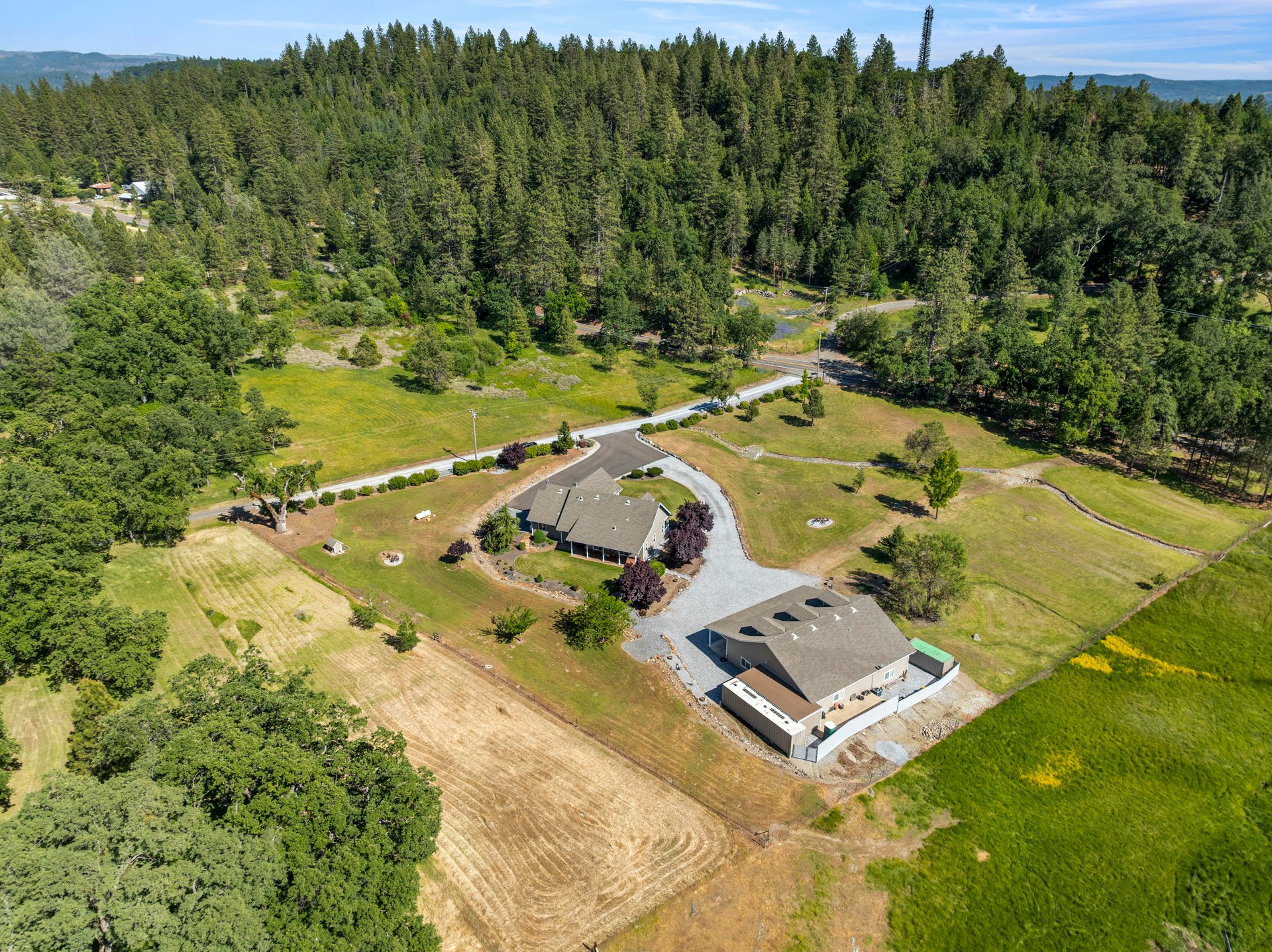 Custom Built Home on 4 Flat Acres in the Heart of Pleasant Valley – A Car Enthusiast's Dream!