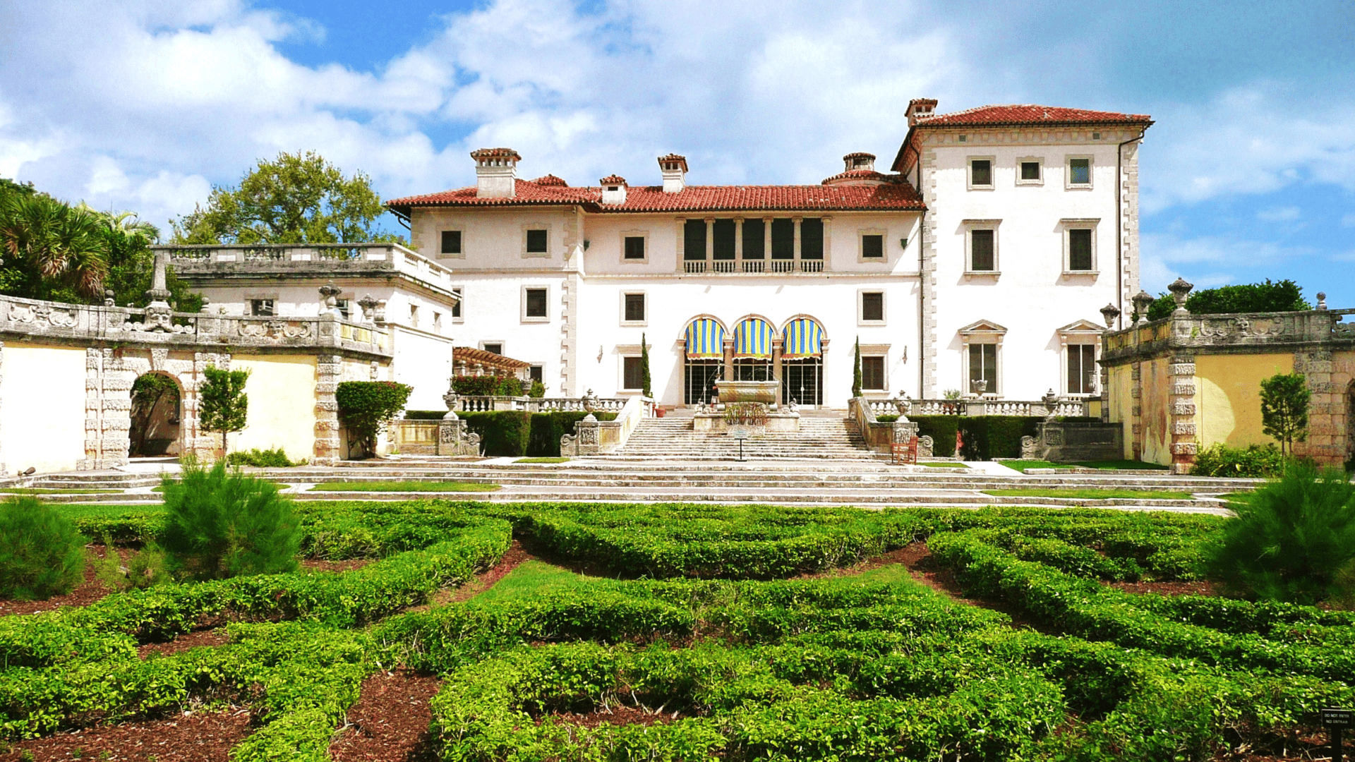 Vizcaya Museum and Gardens historic Italian villa with formal gardens in Miami - The Edit Real Estate October travel guide