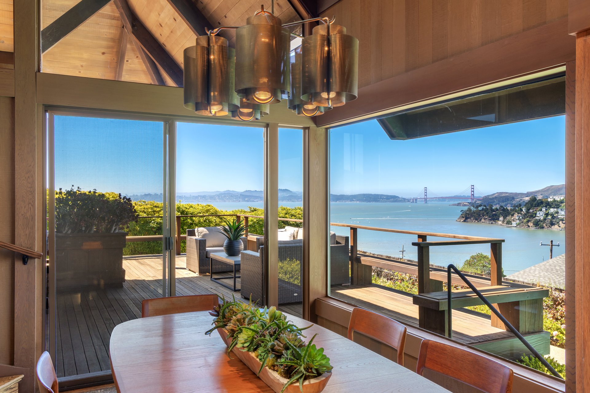 Spectacular Views of the Bay and Golden Gate Bridge