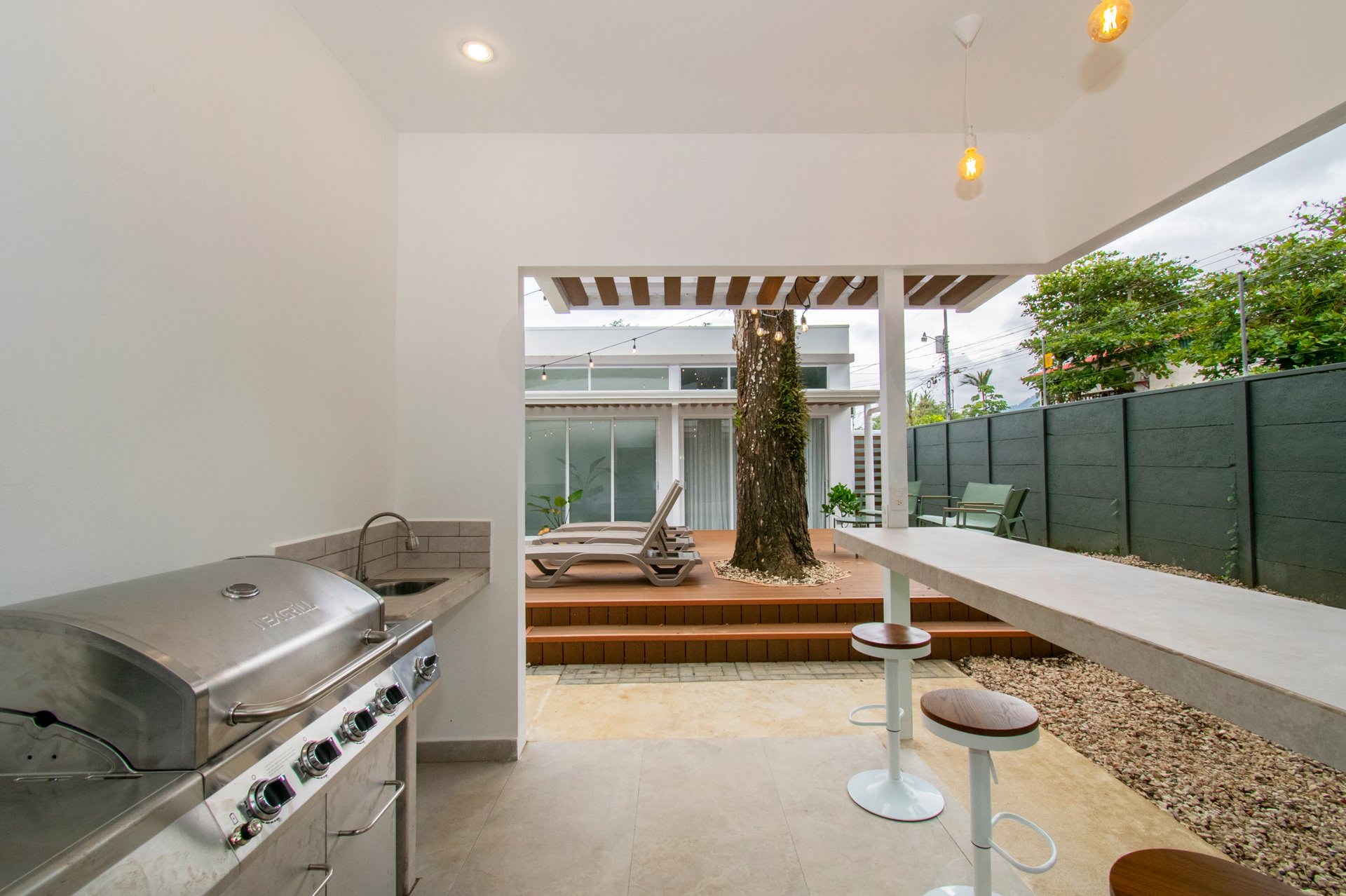 Turnkey Tropical Home Steps from the Beach