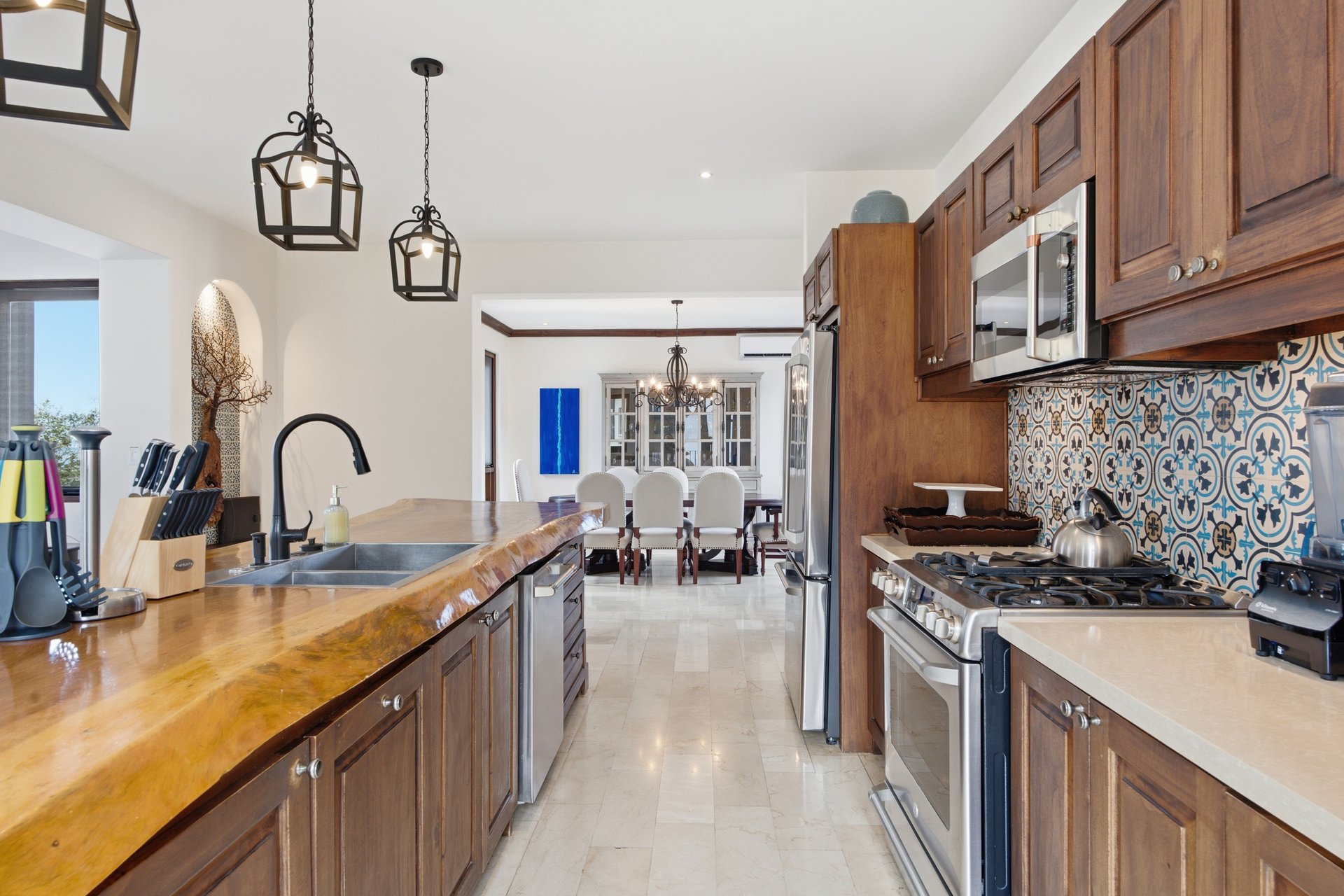 7 Calle La Ronda | Elegant 3-Story Ocean View Hillside Home in Las Catalinas