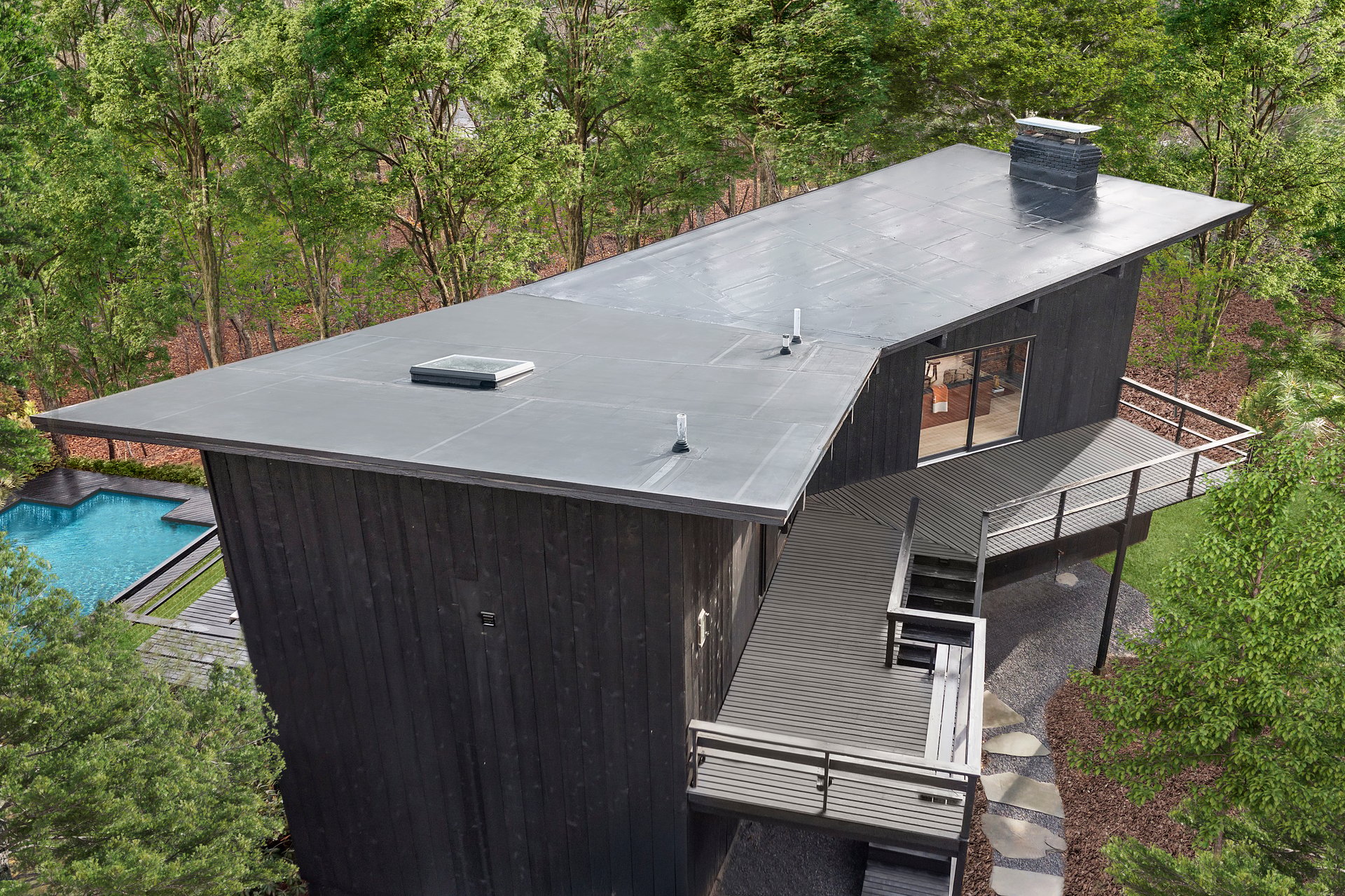 A Designer-Renovated Icon of Mid-Century Design in East Hampton