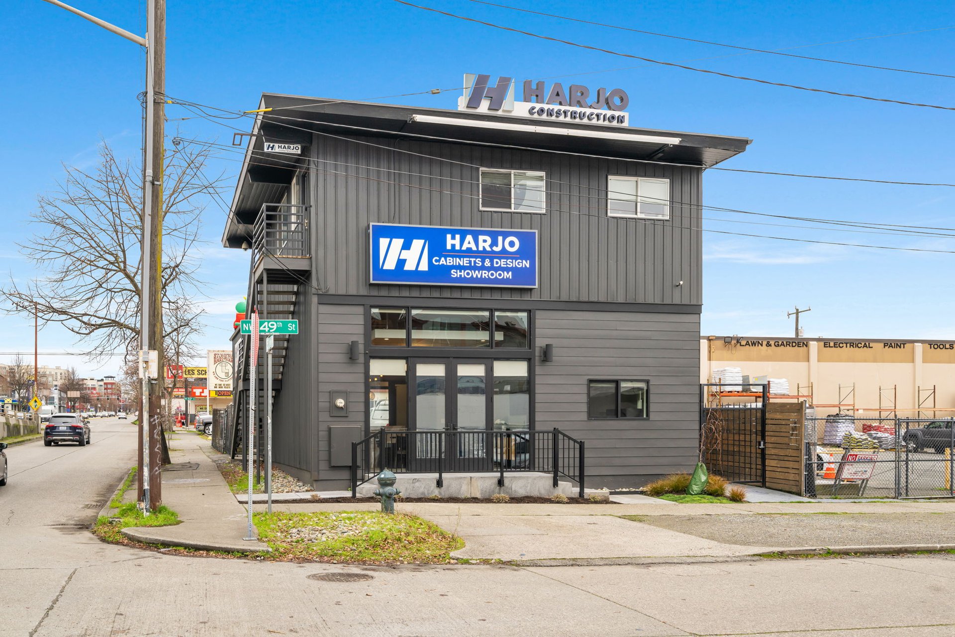 Private Ballard Office Building with Showroom