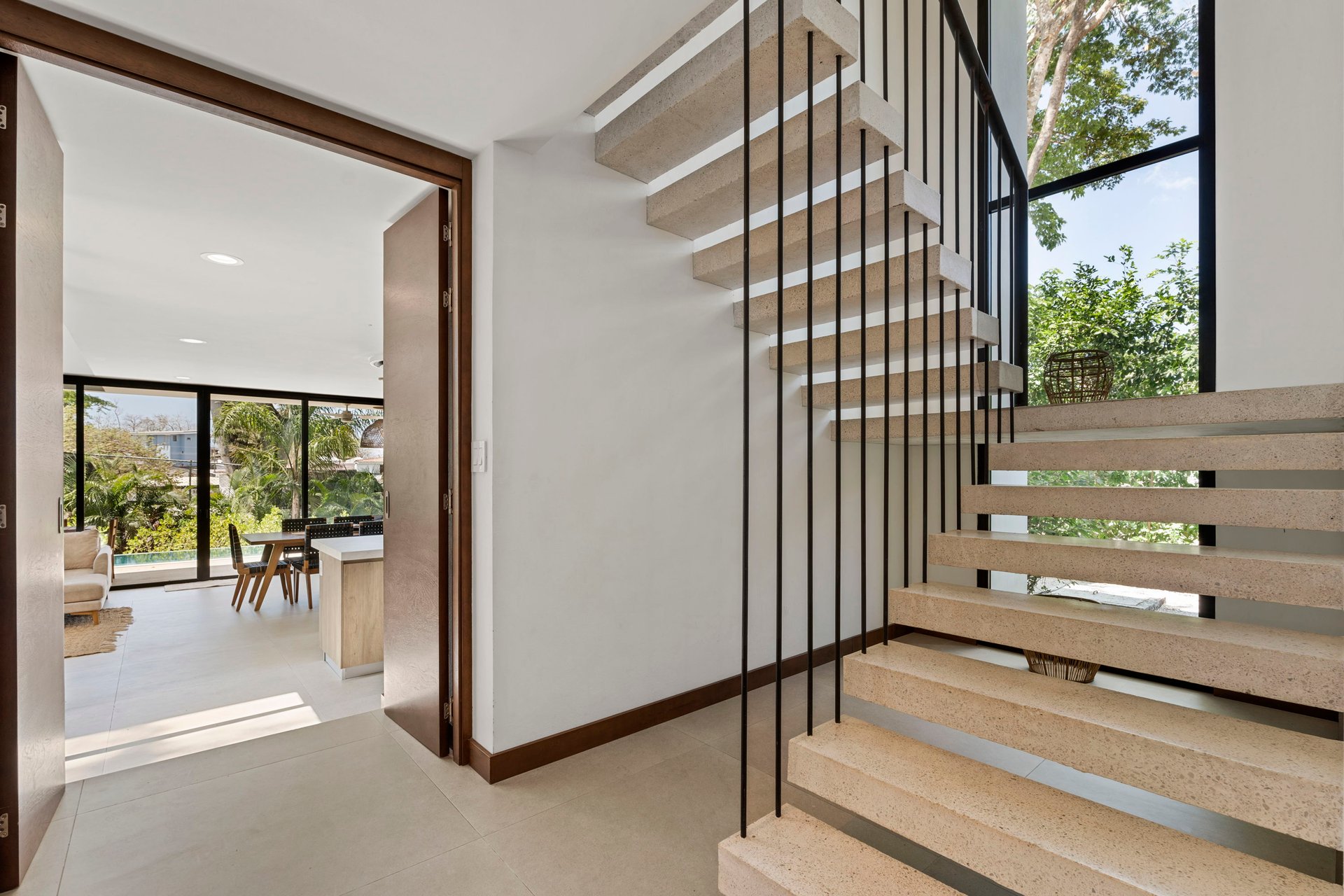 Grande Salvaje Estate (house 1 & 2) | 2 Modern homes, just steps to the famous surf break in Playa Grande!