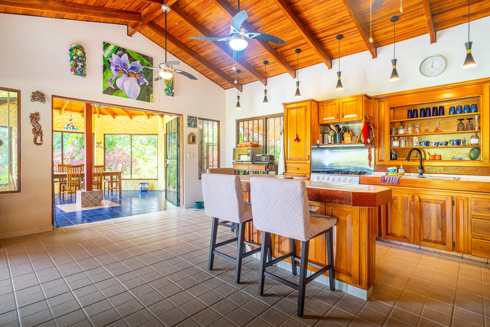 Amazing Mountain View and Ocean View House and Guest House on 4.5 Acres of land in Ojochal