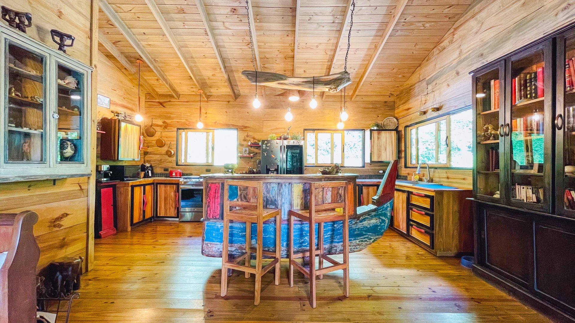 Mountain Chalet on 6.3 Acres with Stables & Panoramic Views