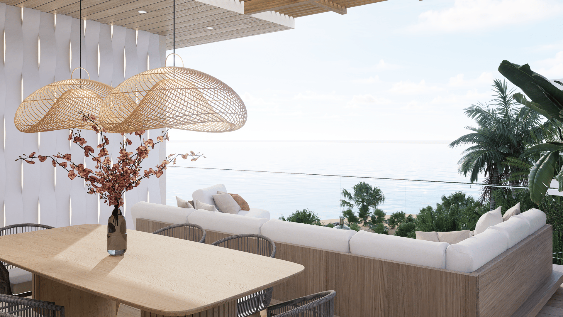 Sunset Beachfront Luxury Villas 4BR | Turnkey Beachfront Living with Private Club Access in Tamarindo/Langosta