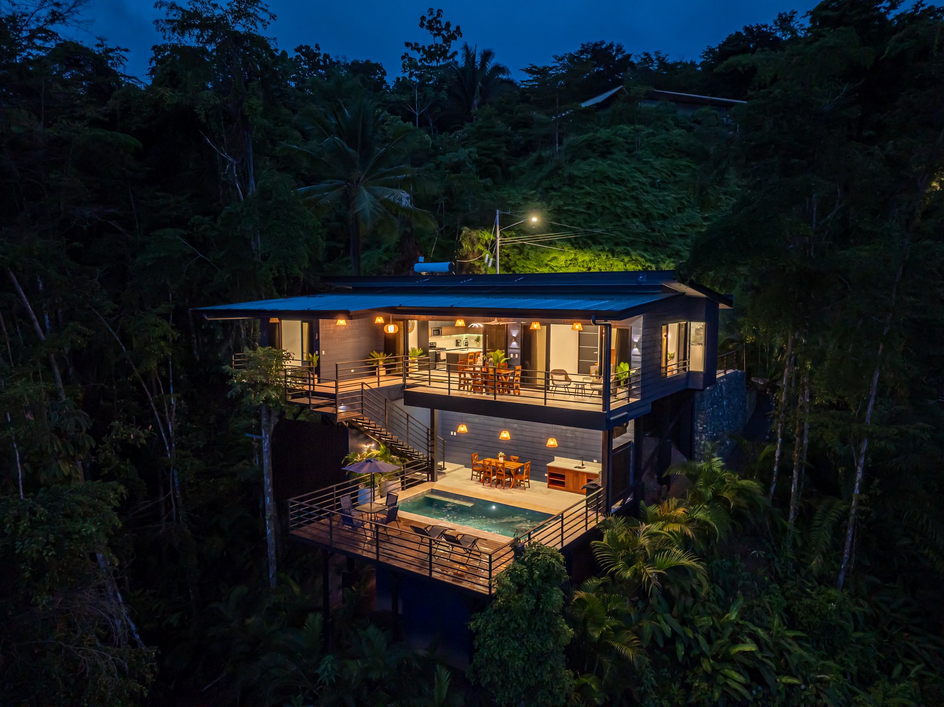 Villa Altamonte, Best Ocean View Home in the Hills of Uvita.