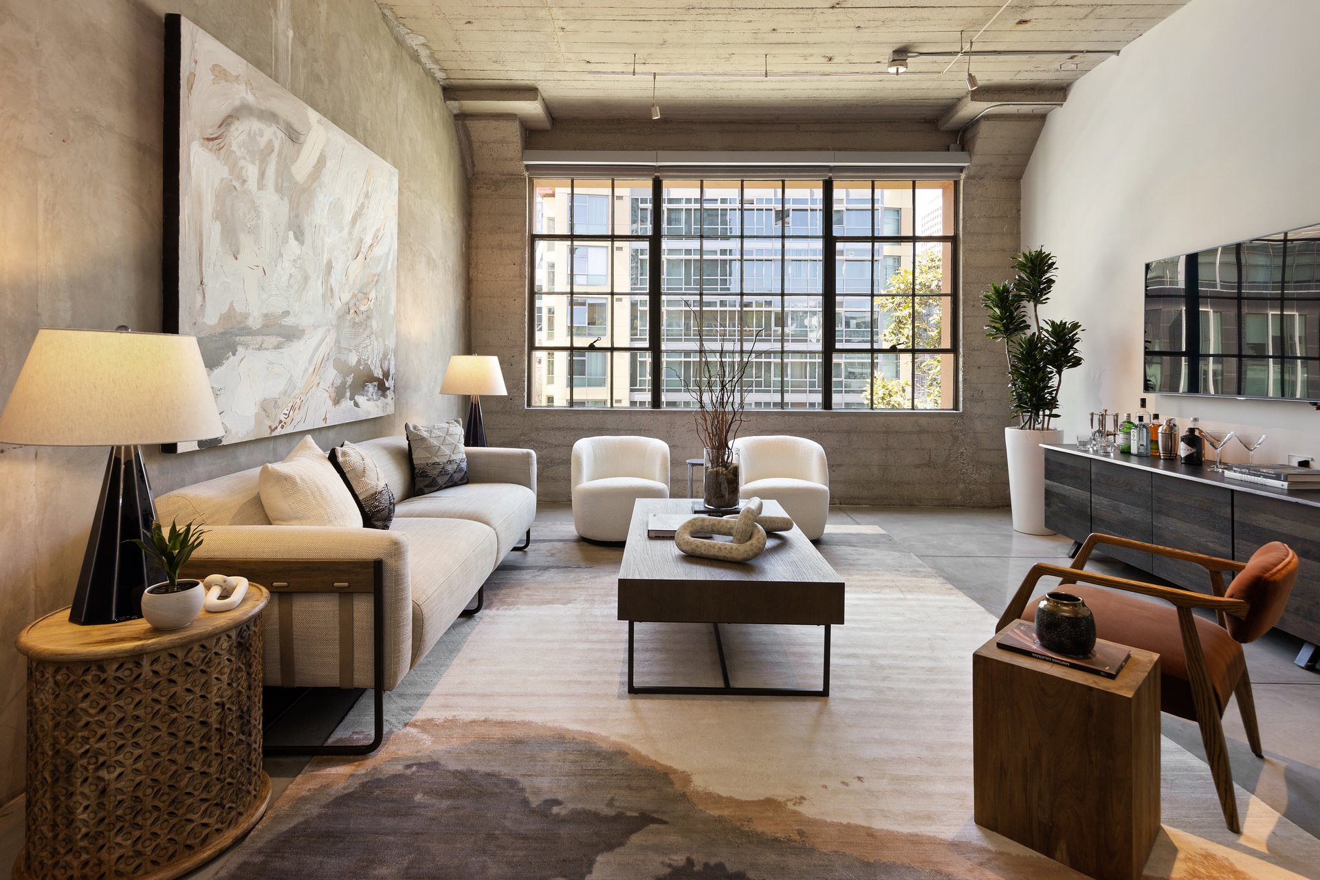 Two-Level Warehouse Conversion Loft