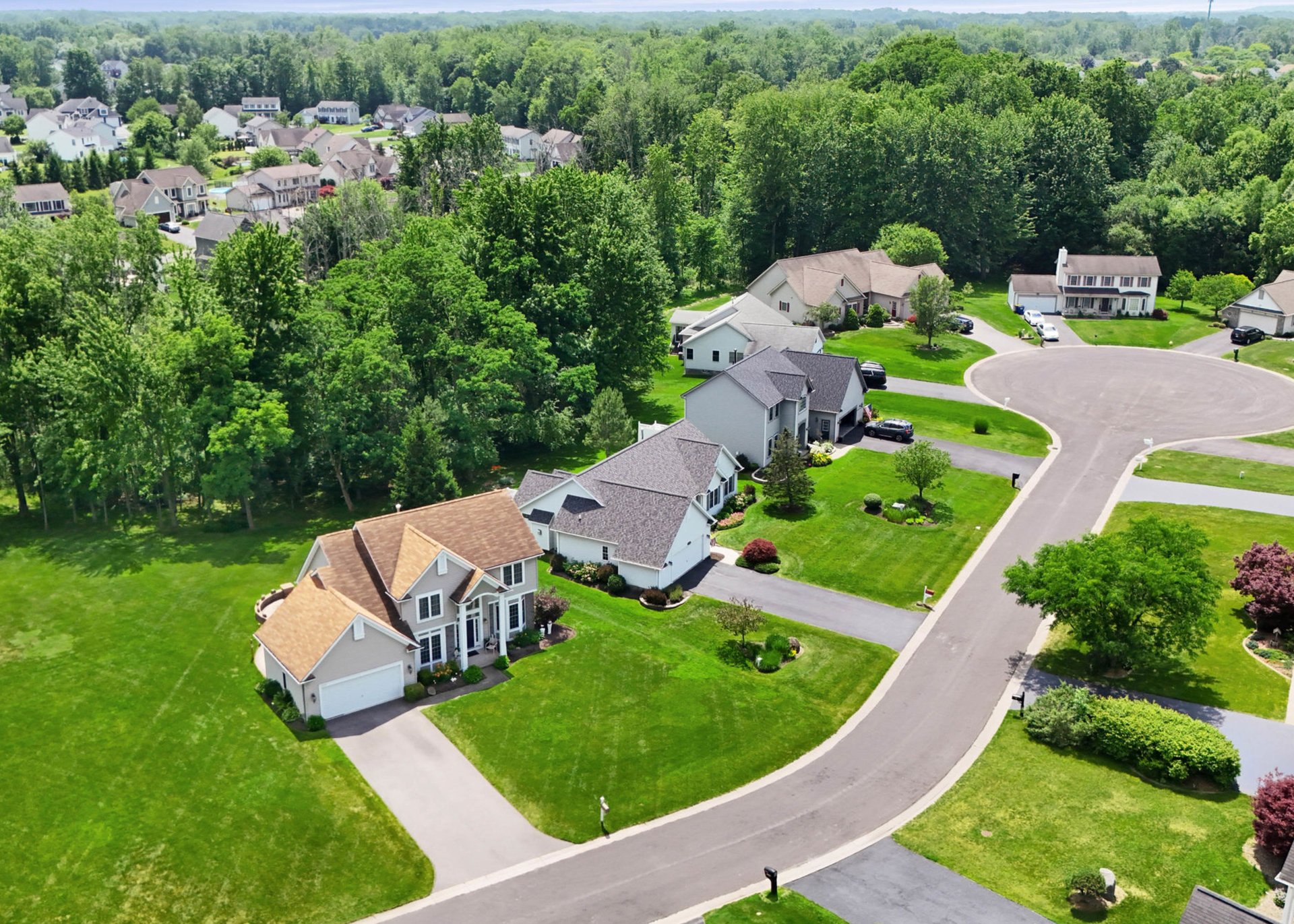 Updated Webster Colonial with Modern Style, Outdoor Living & Cul-De-Sac Location