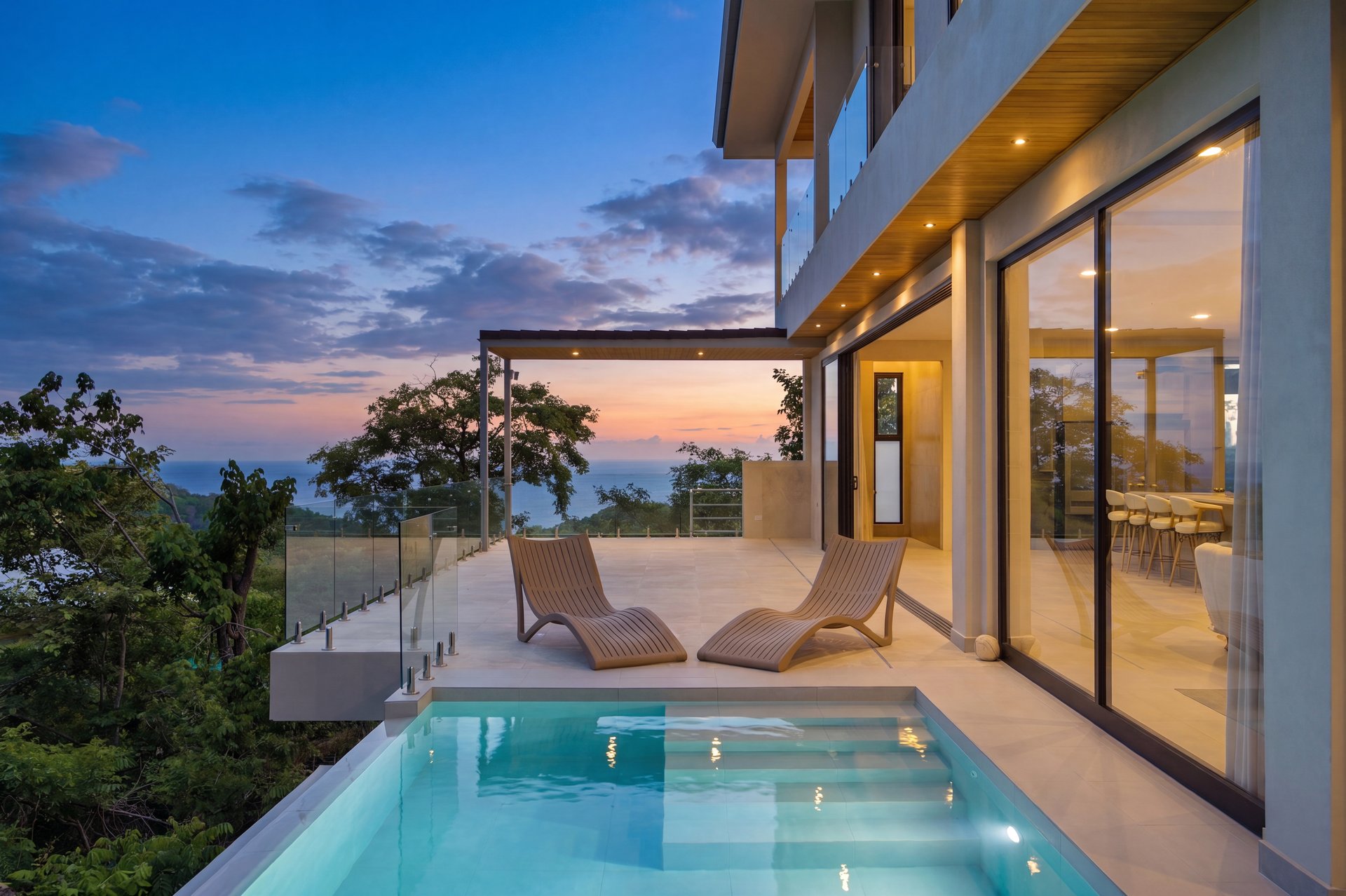 Casa Flores del Mar | Brand-New Contemporary Living with Pacific Ocean Views in Playa Grande
