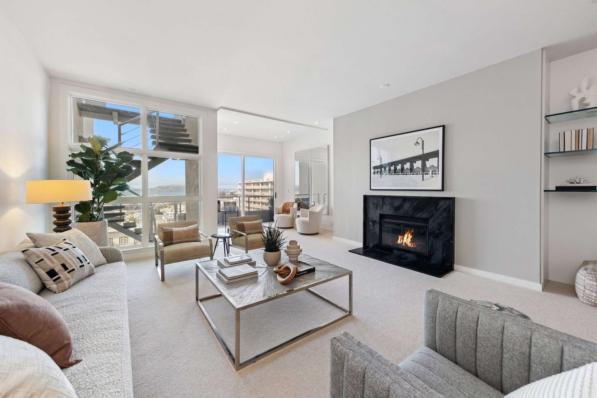 Modern Design and Panoramic Bay Views