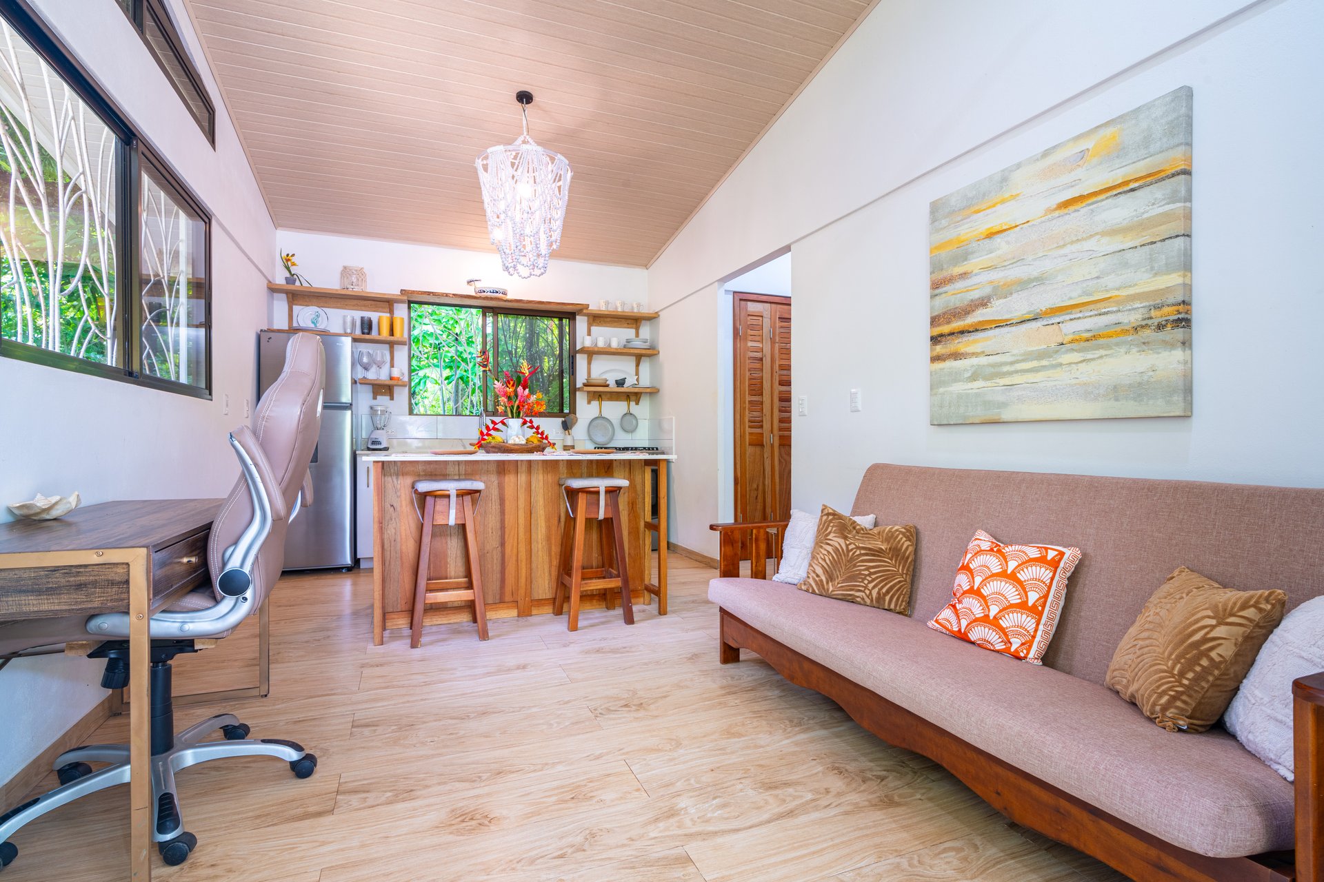 Tropical Modern Casita on ½ Acre / Saltwater Pool / Expansion Potential