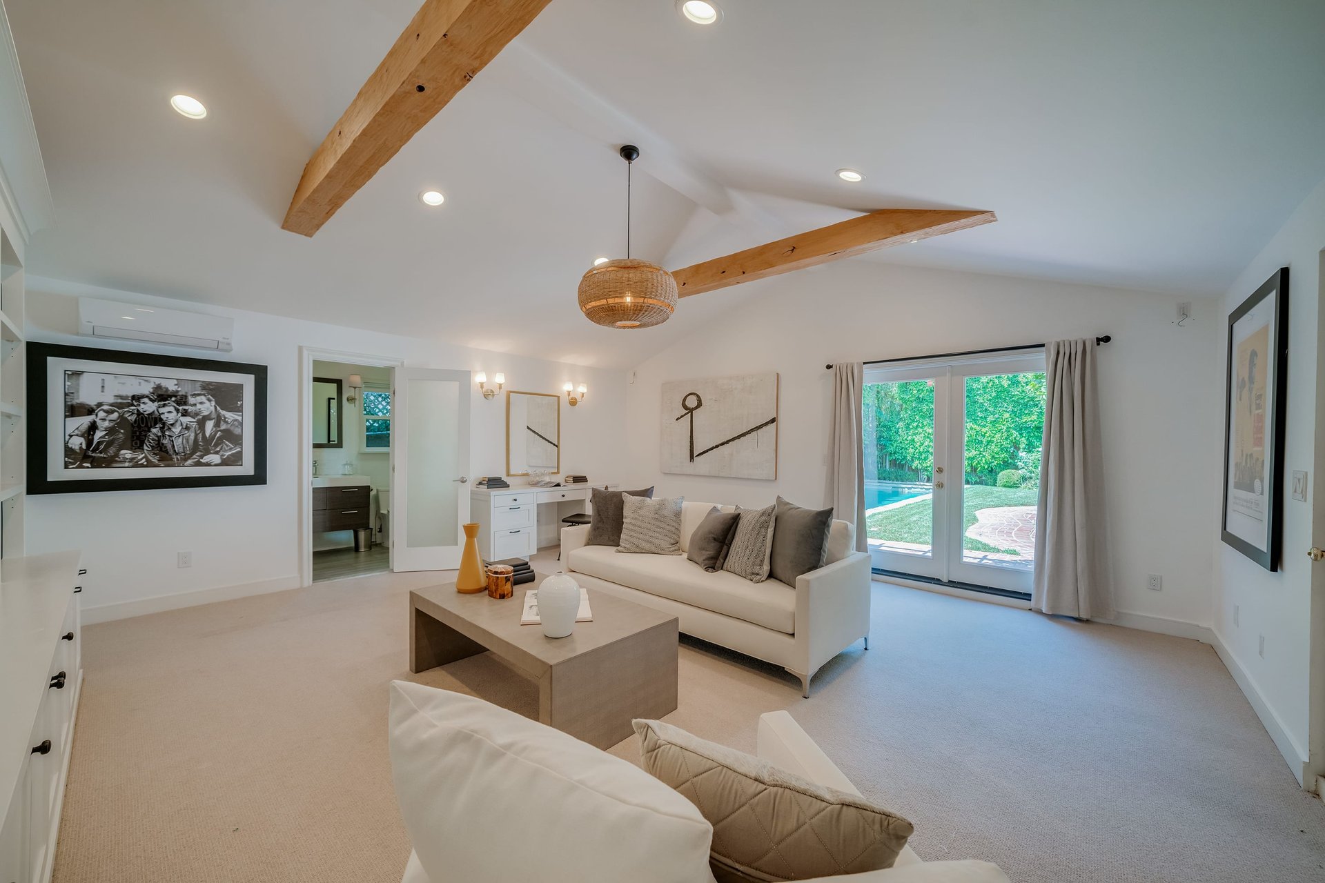 A Hampton's Vibe Traditional Home in Studio City 