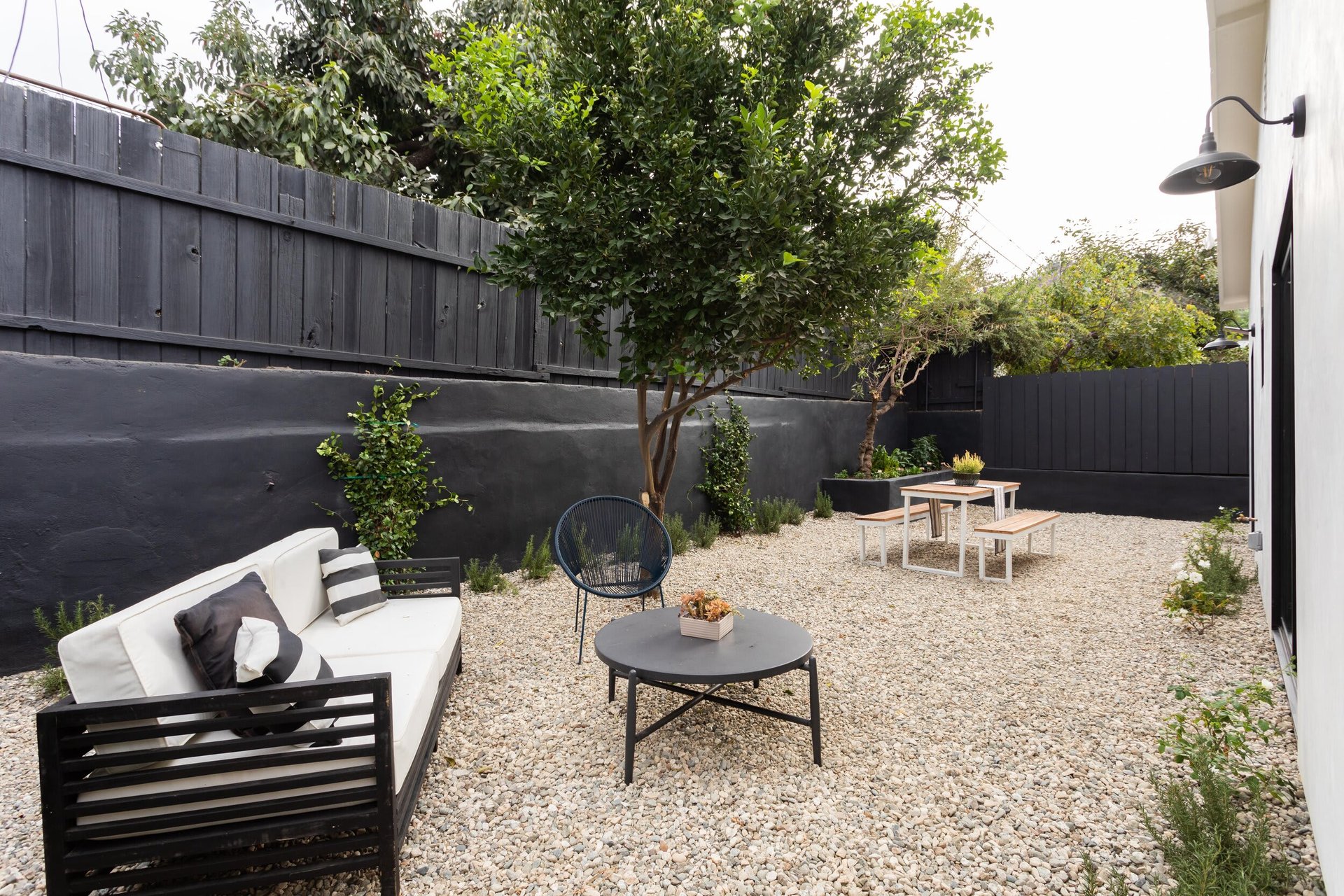 A modern compound in Creative Frogtown