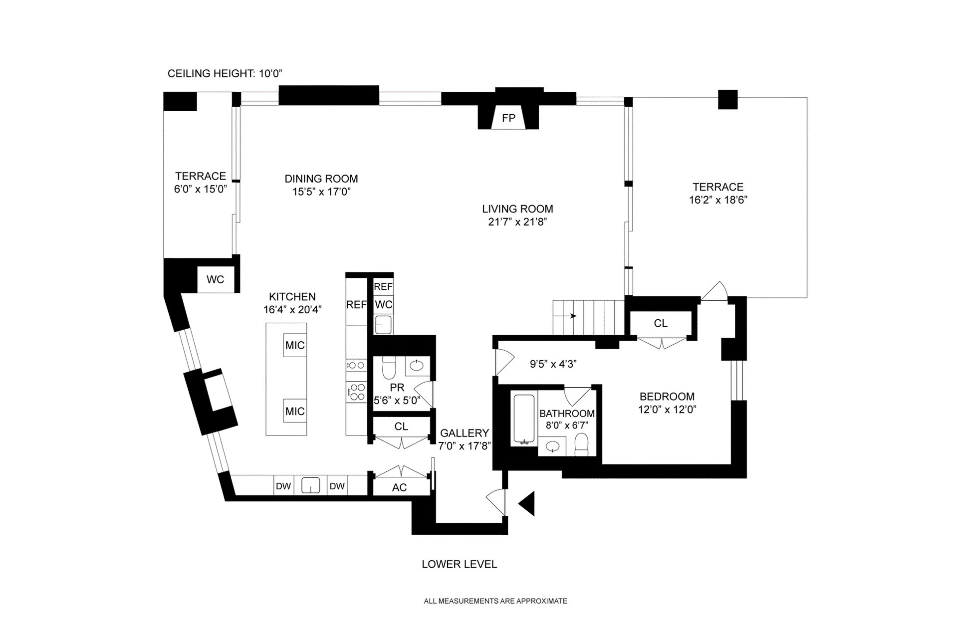 Luxurious Triplex Penthouse in Soho