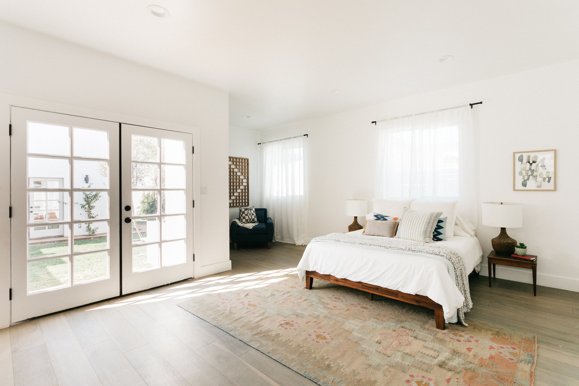 A modern gated compound with guest house in Frogtown. 