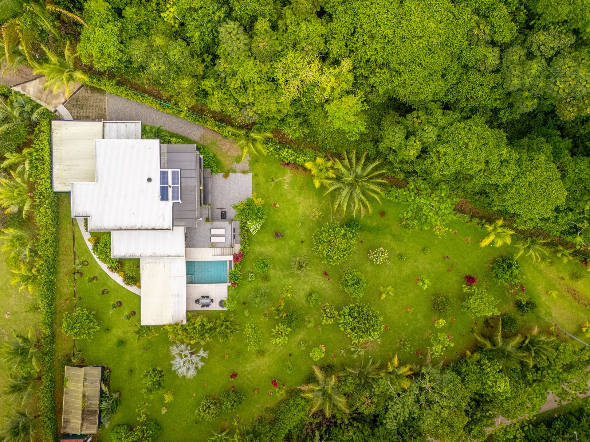 Modern 4-Bedroom Family Sanctuary with Infinity Pool, Edible Forest Garden - Exclusive Gated Ojochal Community 