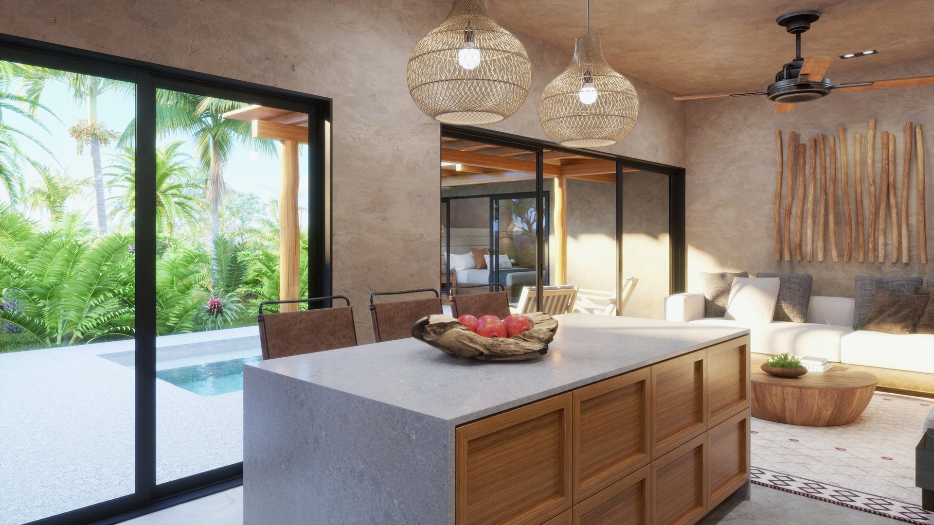 2 bedroom, Single Family Homes, Petate