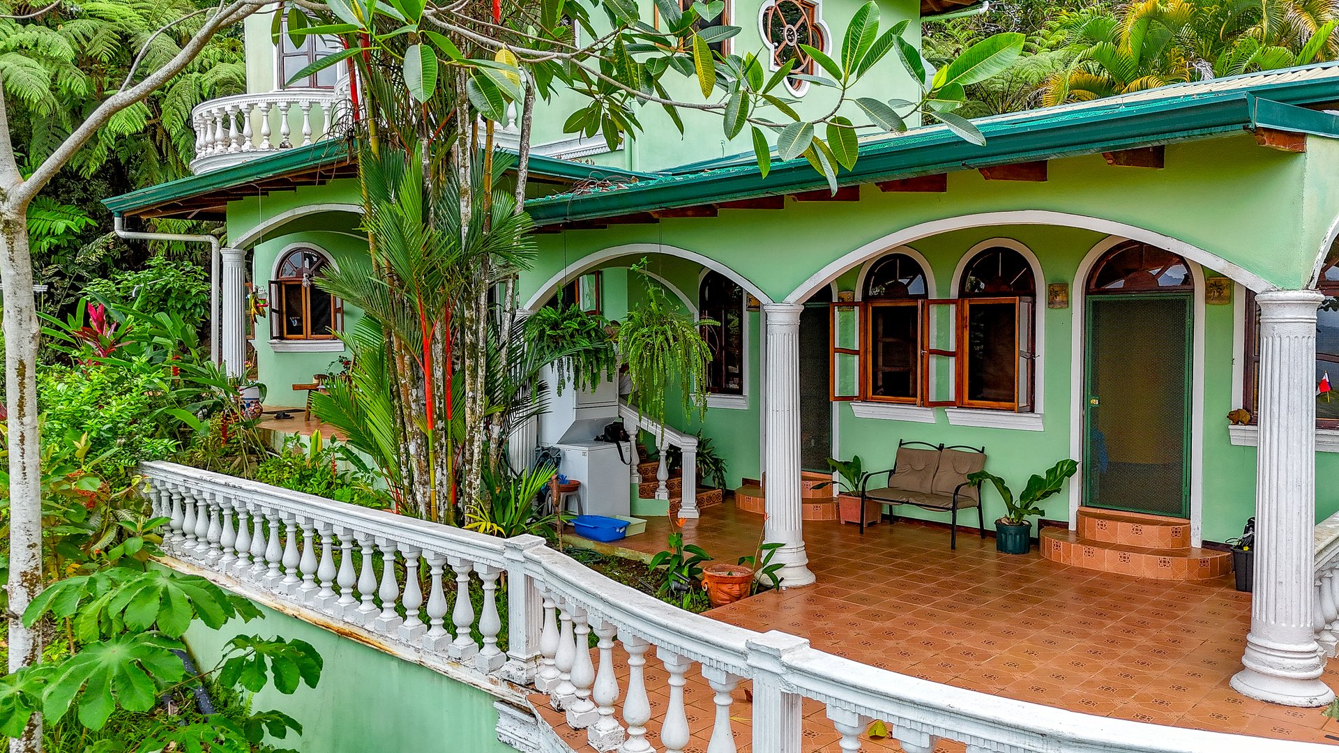 Ocean View Home for Sale in Ojochal with Pool & Jungle Views