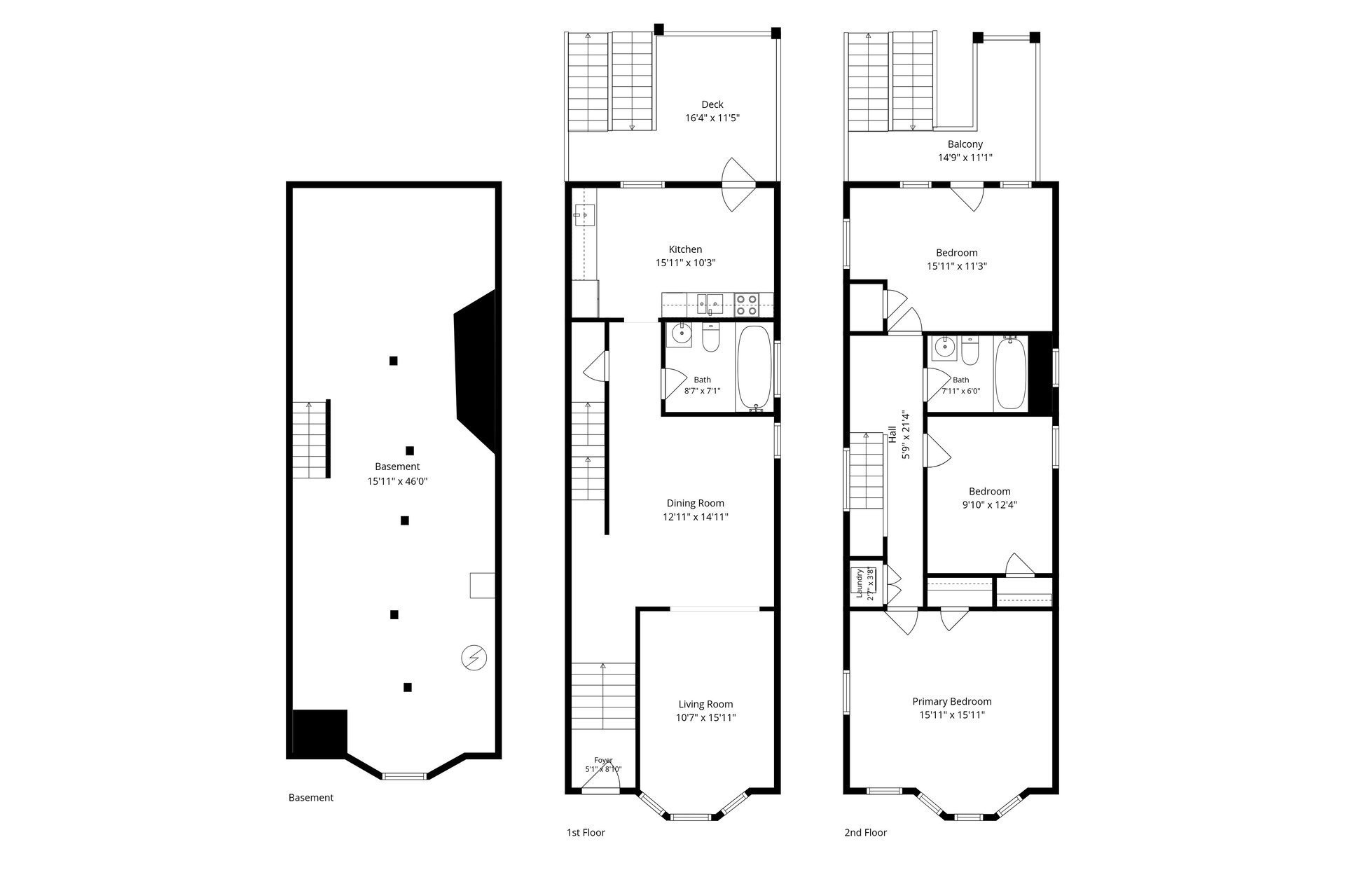 Roscoe Village 3 Bedroom Rowhouse 