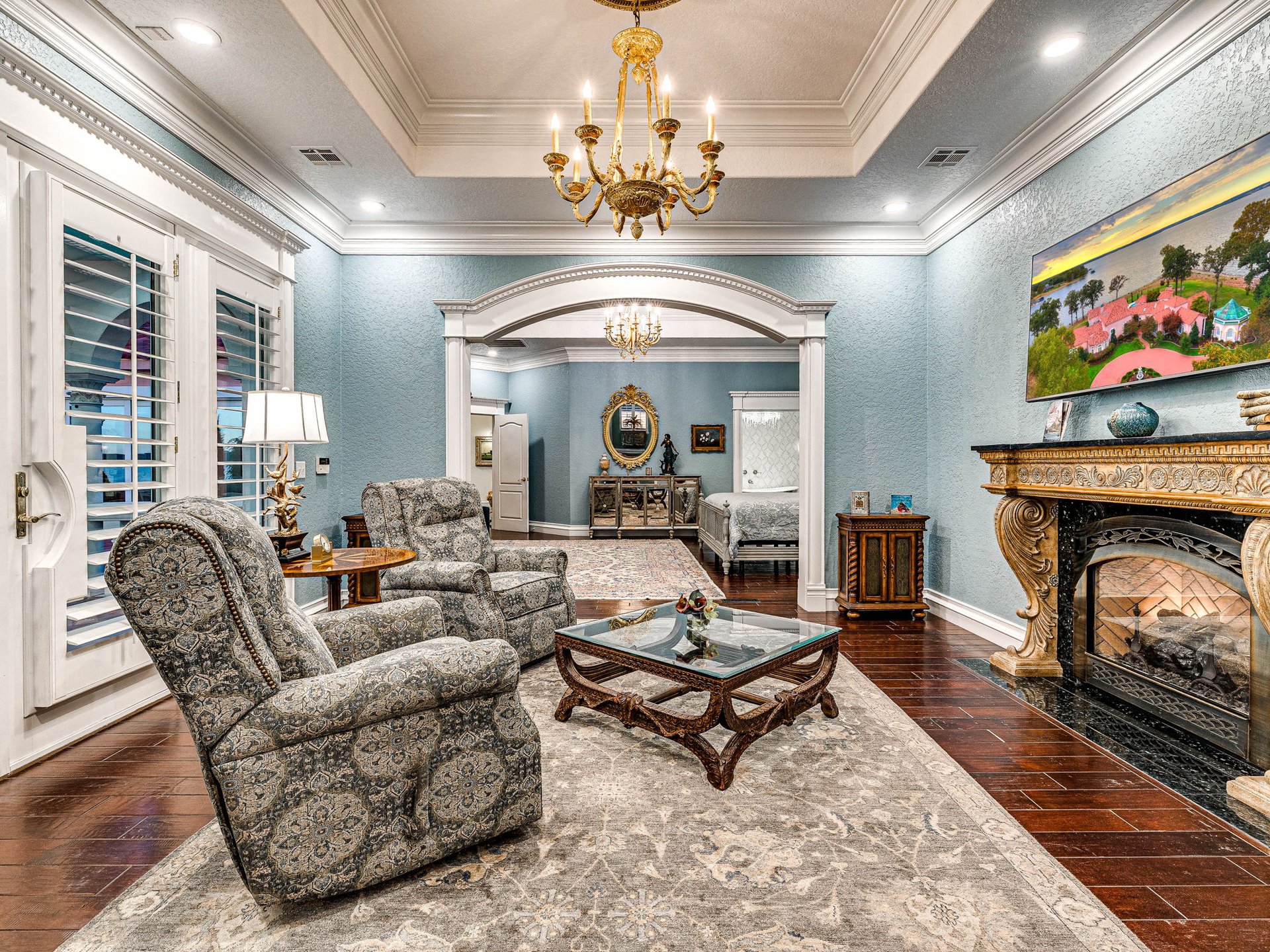 Mediterranean Estate Surrounded by the Beauty of Grand Lake 