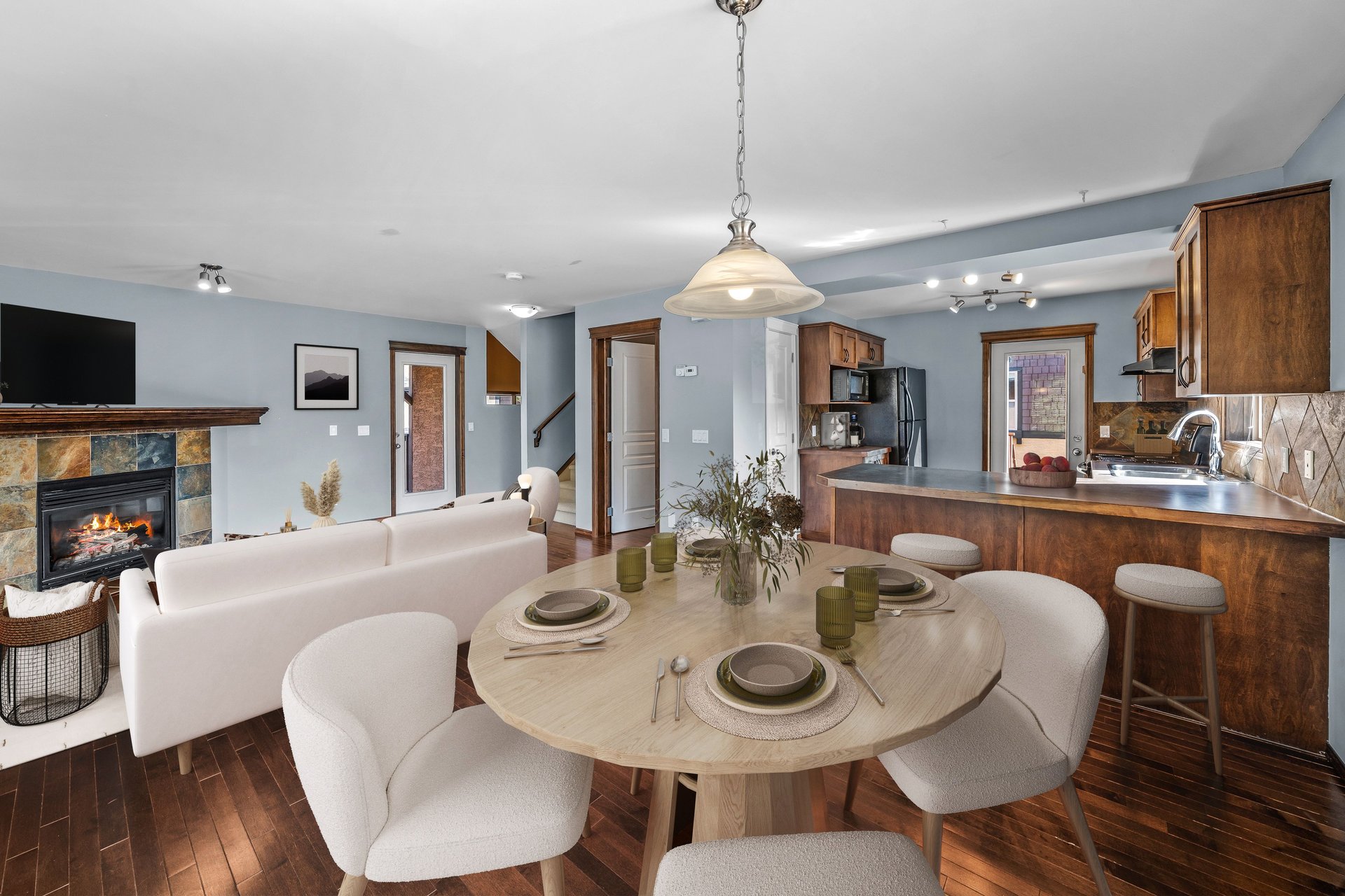 Detached Home in Three Sisters | Bareland Condo
