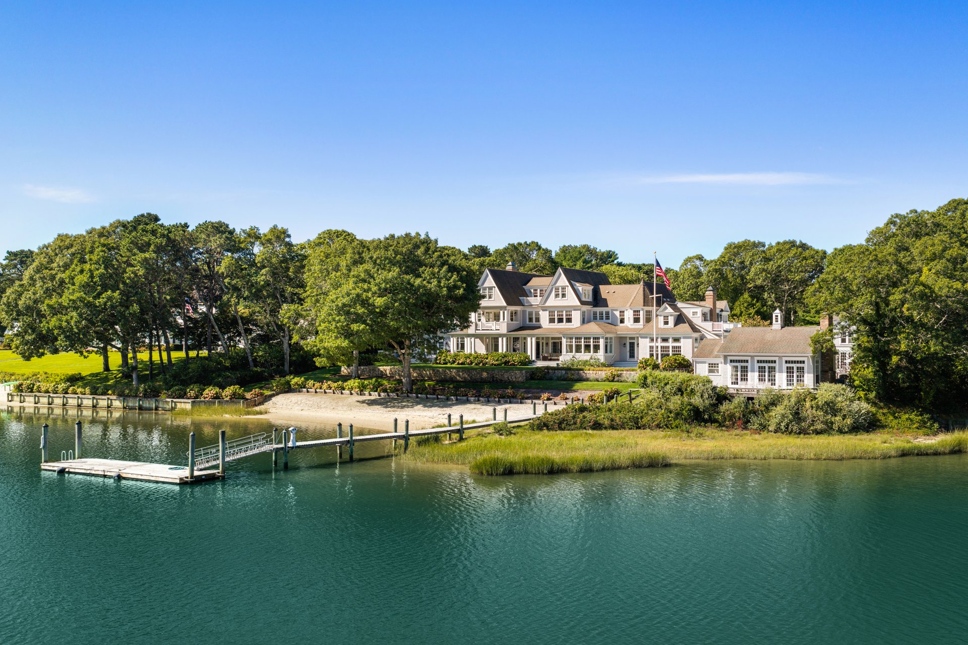 Landmark Waterfront Estate in Osterville