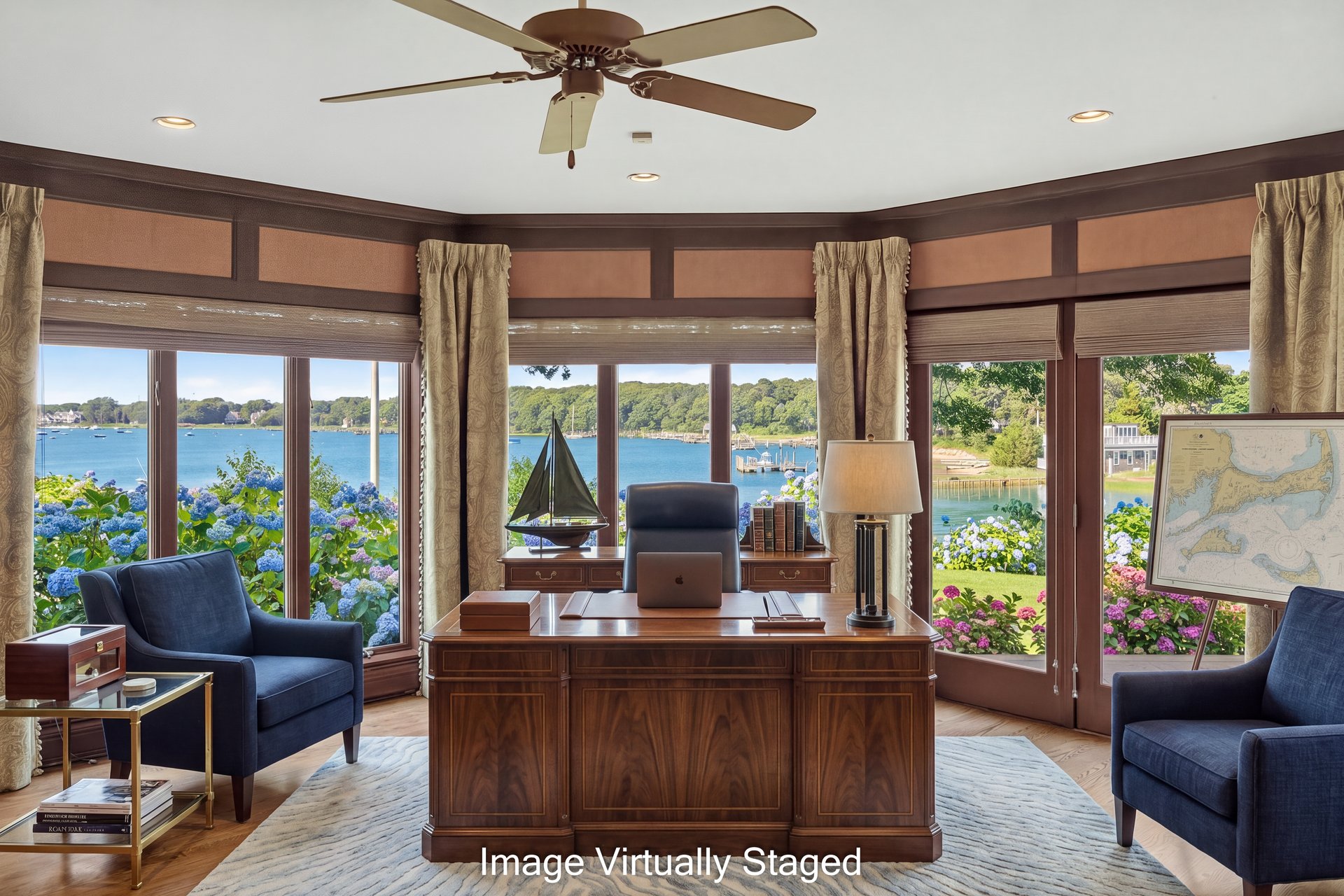 Breathtaking views over West Bay and Eel River