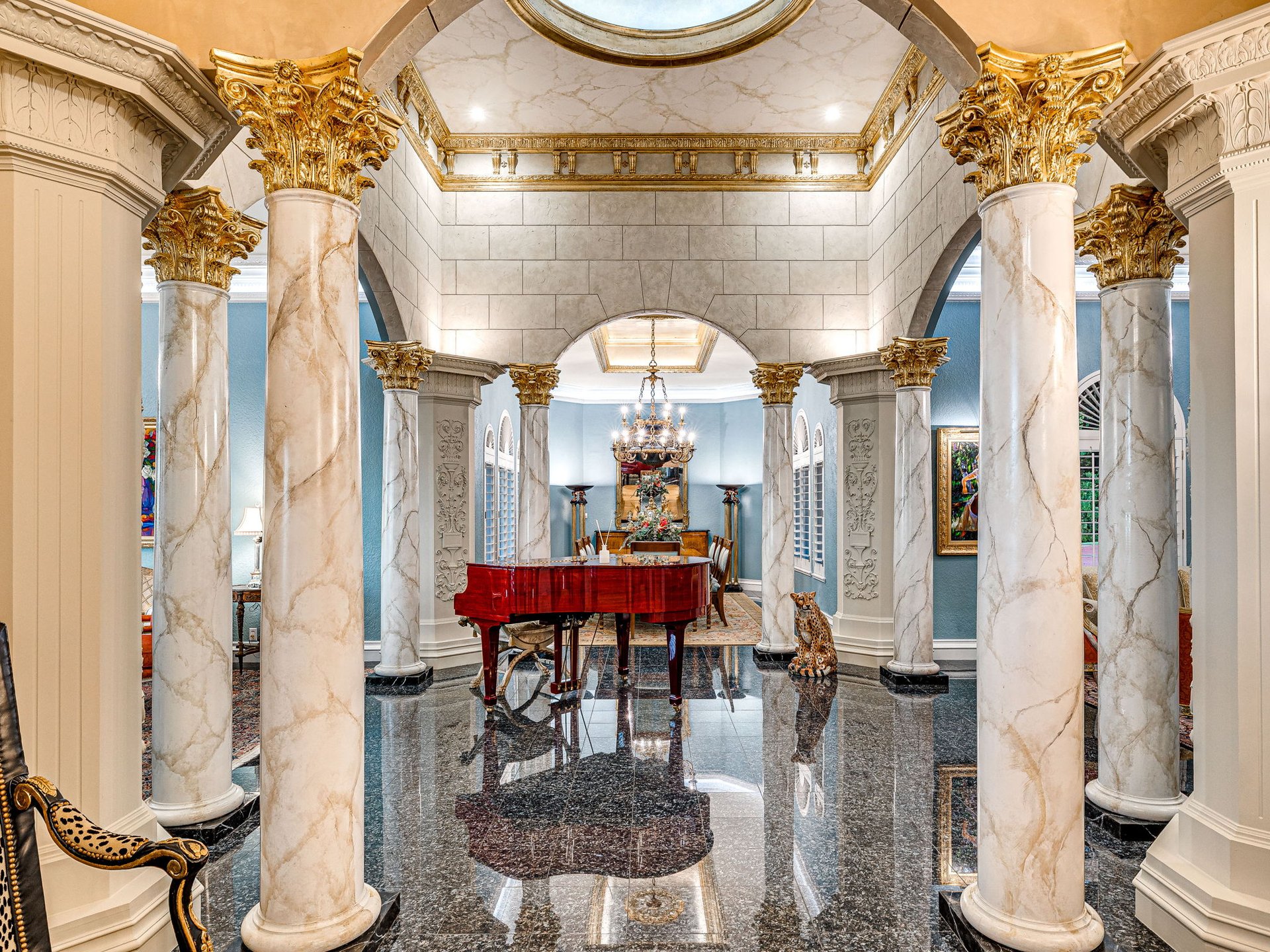 Mediterranean Estate Surrounded by the Beauty of Grand Lake 