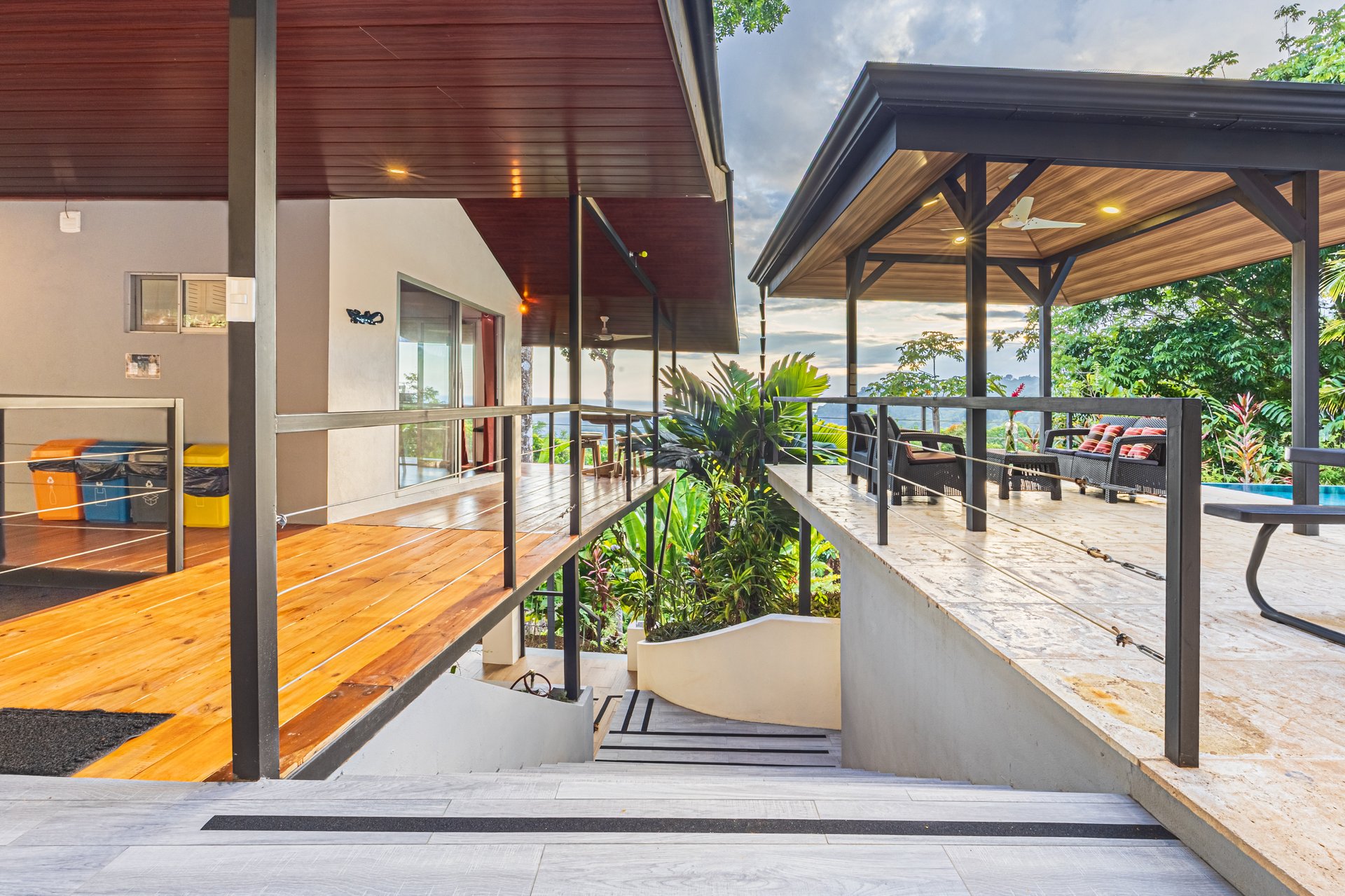 Casa OdiSea – Private Ocean View Estate with Waterfall Access in Portasol, Costa Rica