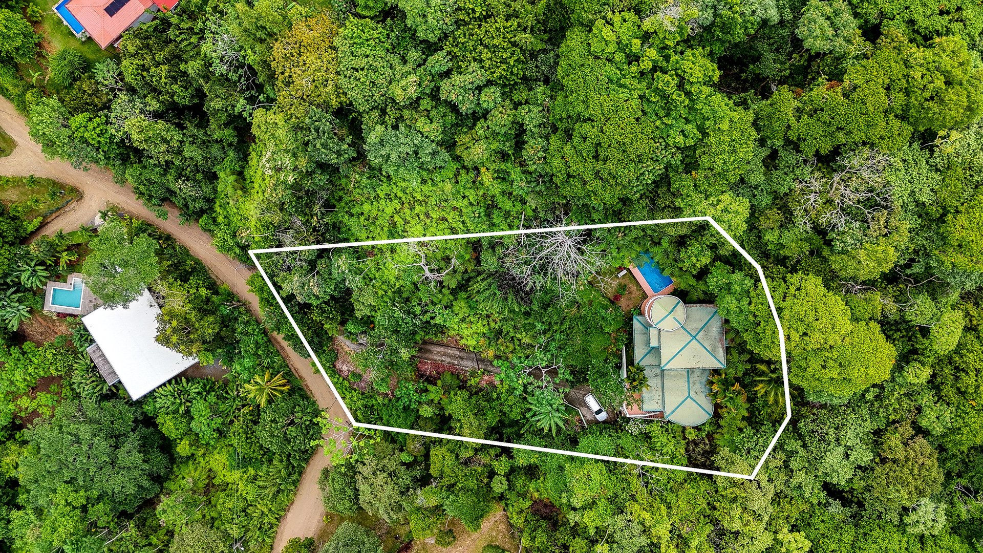 Ocean View Home for Sale in Ojochal with Pool & Jungle Views