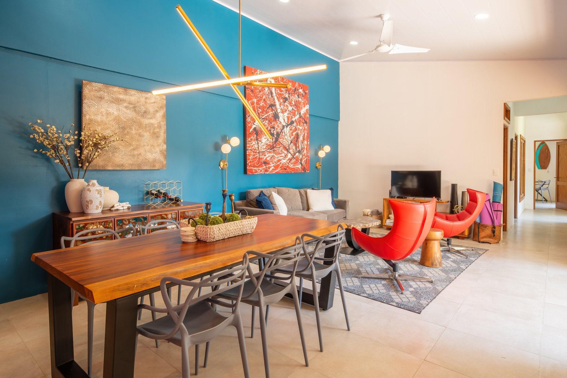 3 Bedroom Stylish Oasis, Close to the Beach and the Uvita River!