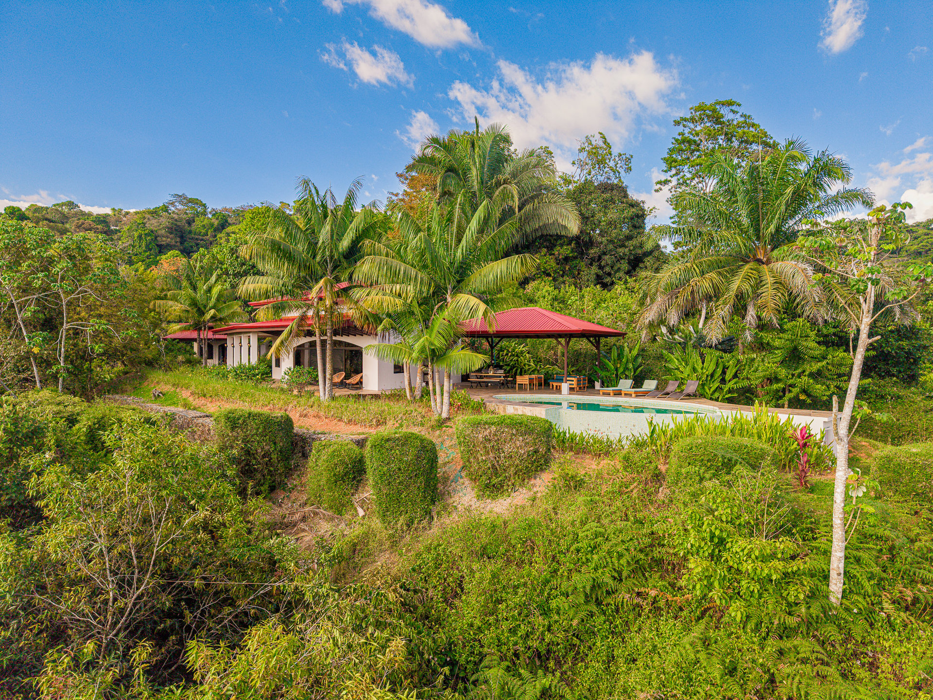 Sunset Ocean View Home on 2.6 Acres Platanillo