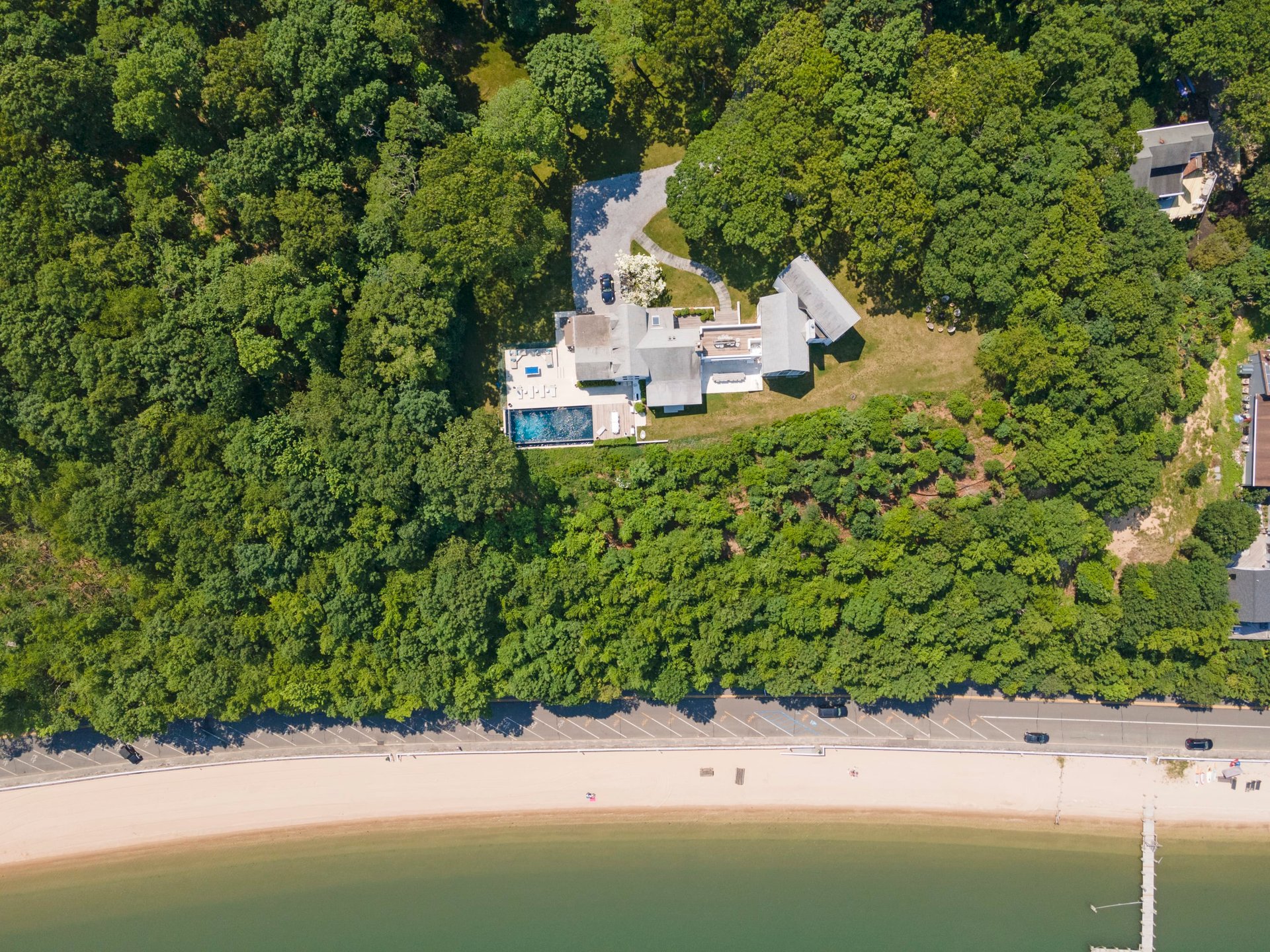 Crescent Beach Waterfront Stunner in Shelter Island