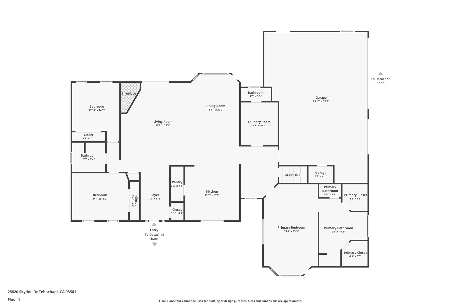 Equestrian Estate in Bear Valley Springs: 25820 Skyline Drive