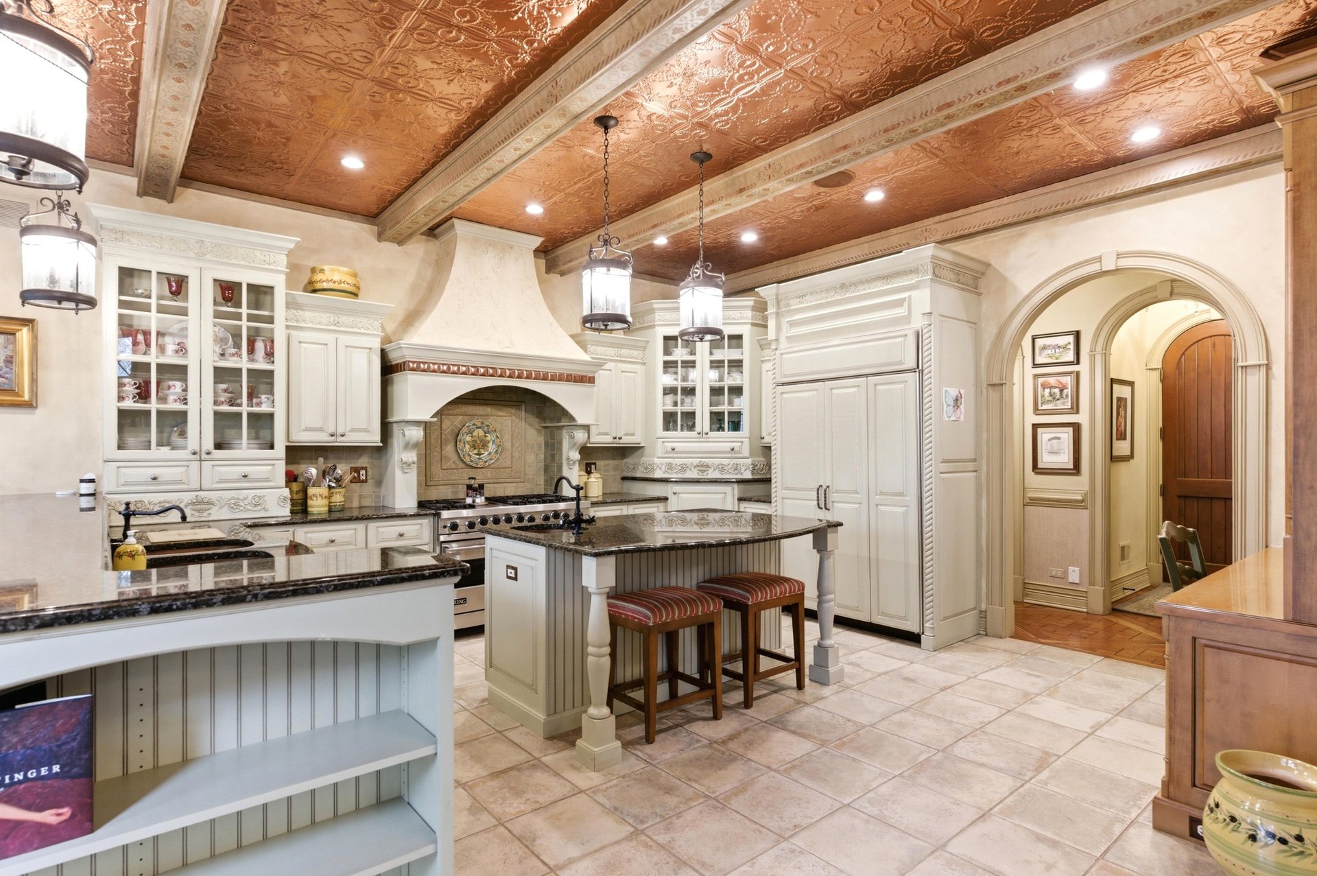 French Country Manor Home