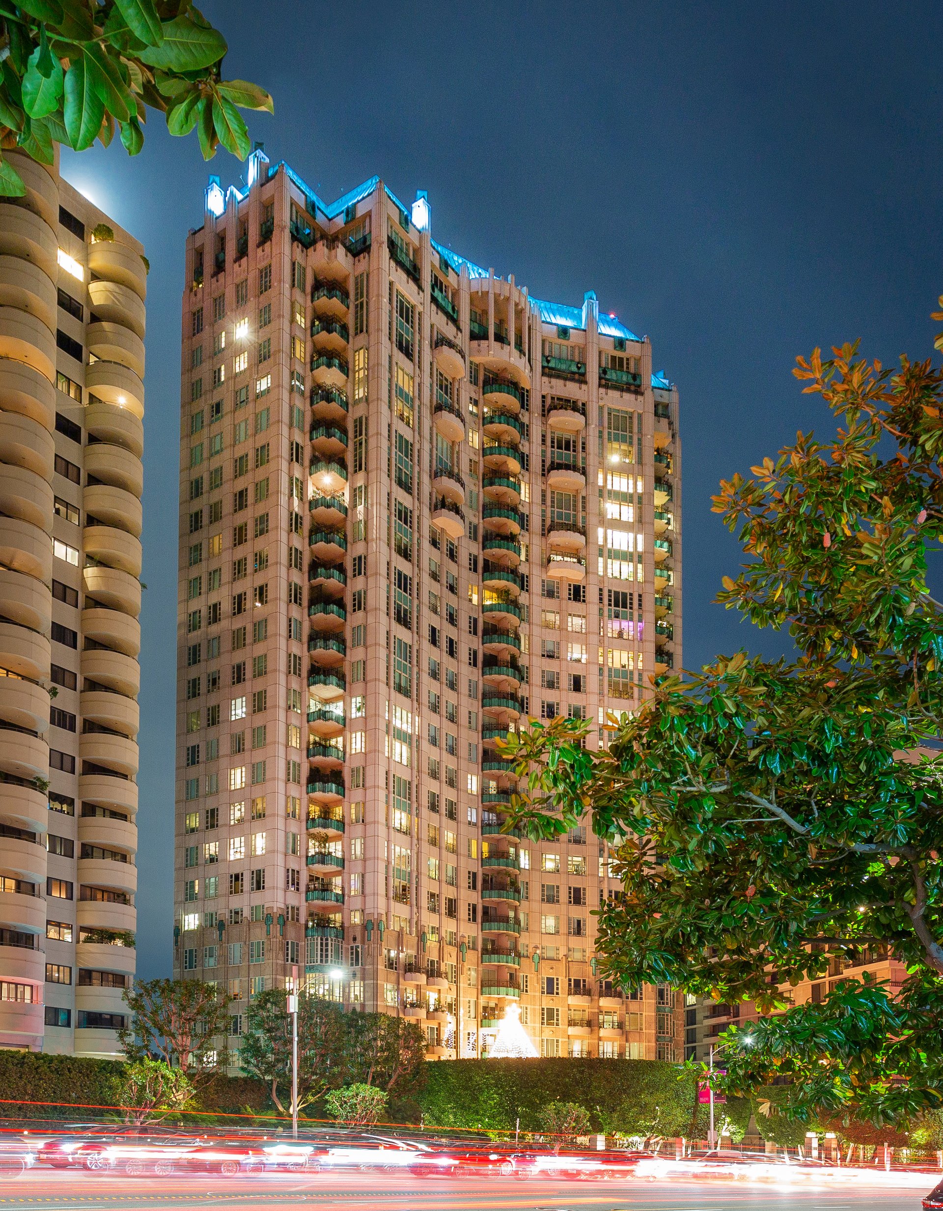 The Wilshire condominium building
