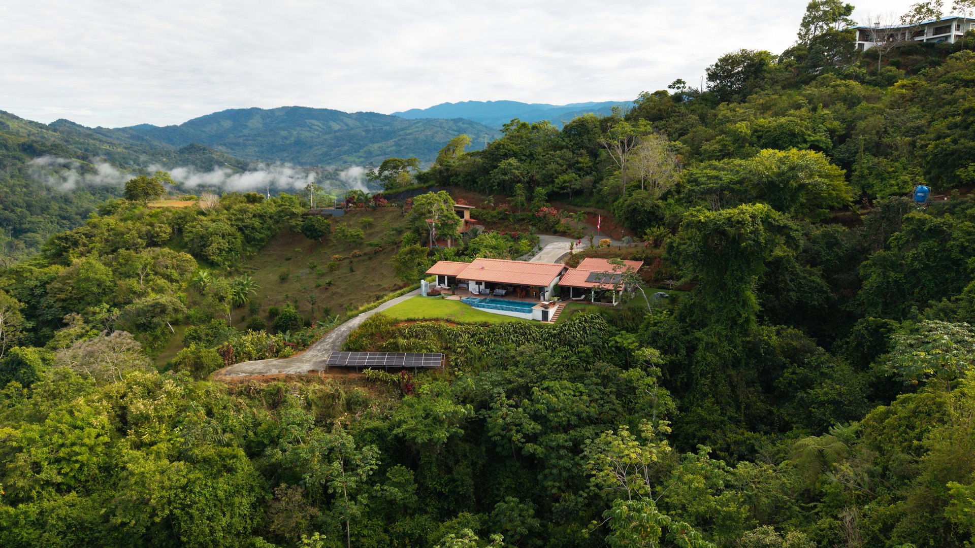 “NESTLED IN” LUXURY HOME AND GUEST HOUSE – A MOUNTAIN SANCTUARY – 3.4 ACRES