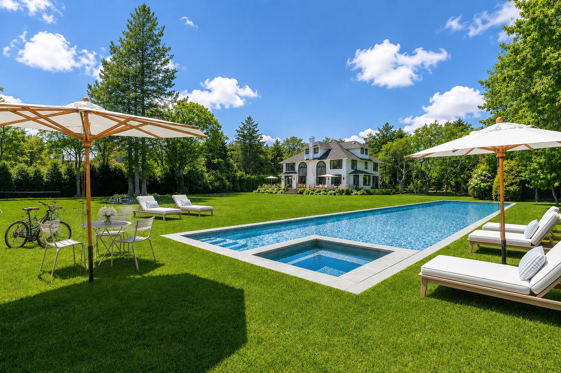 A Grand Summer Estate in Prime Bellport Village