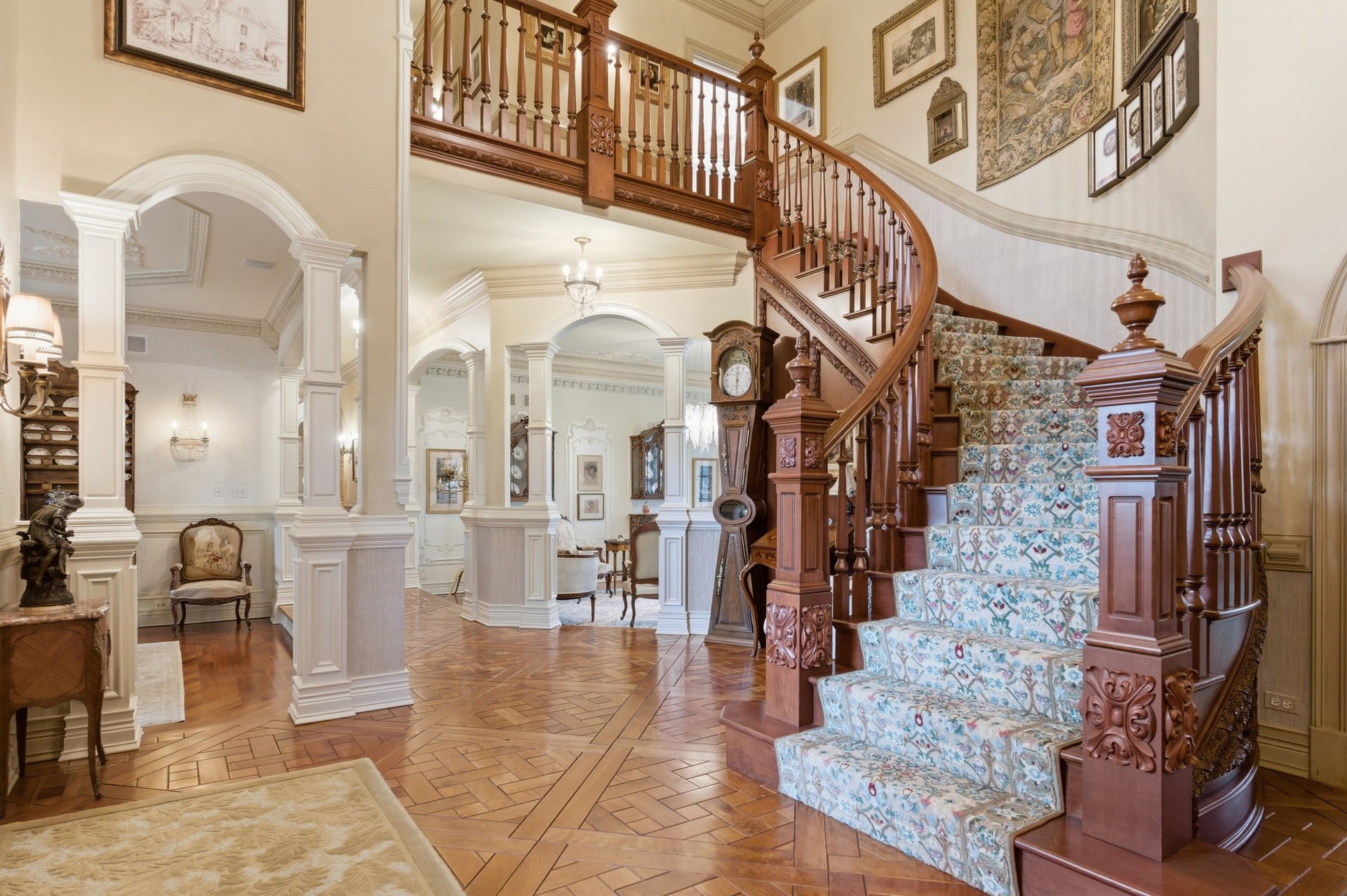 French Country Manor Home