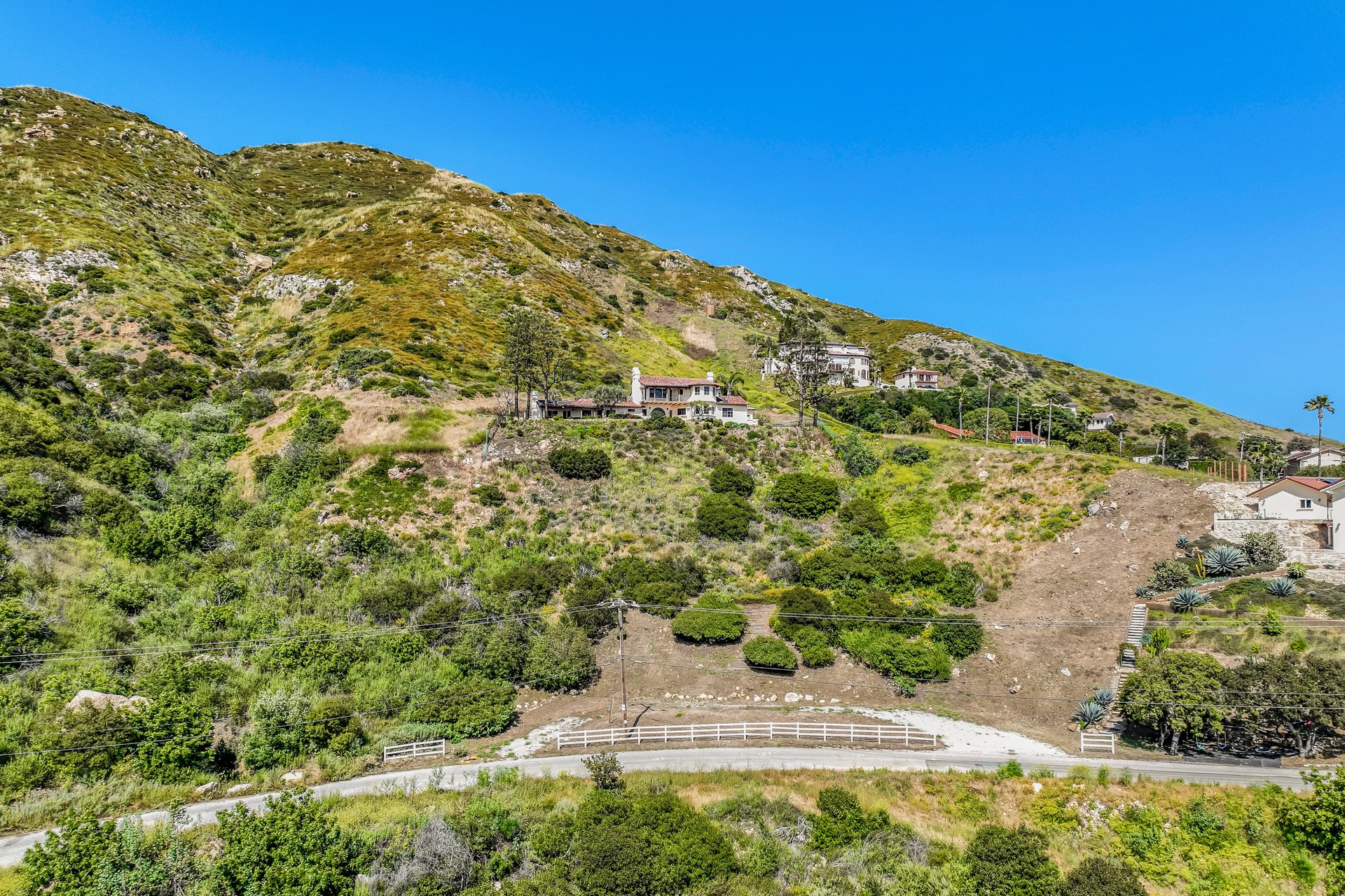 Ocean View Lot on the Pristine Western End of Malibu