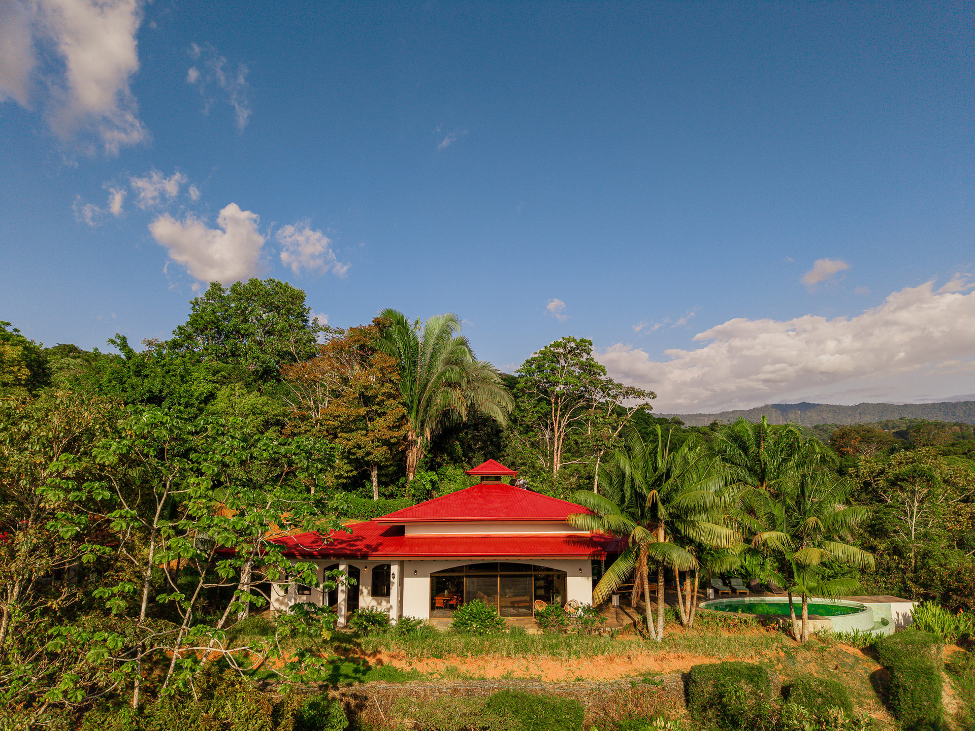 Sunset Ocean View Home on 2.6 Acres Platanillo