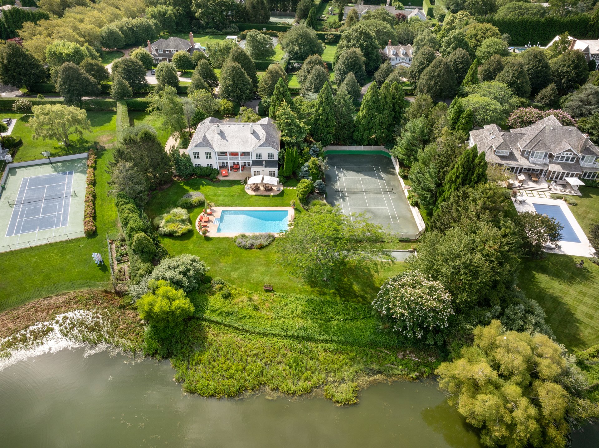 Southampton Village Summer Rental with Tennis / Pool