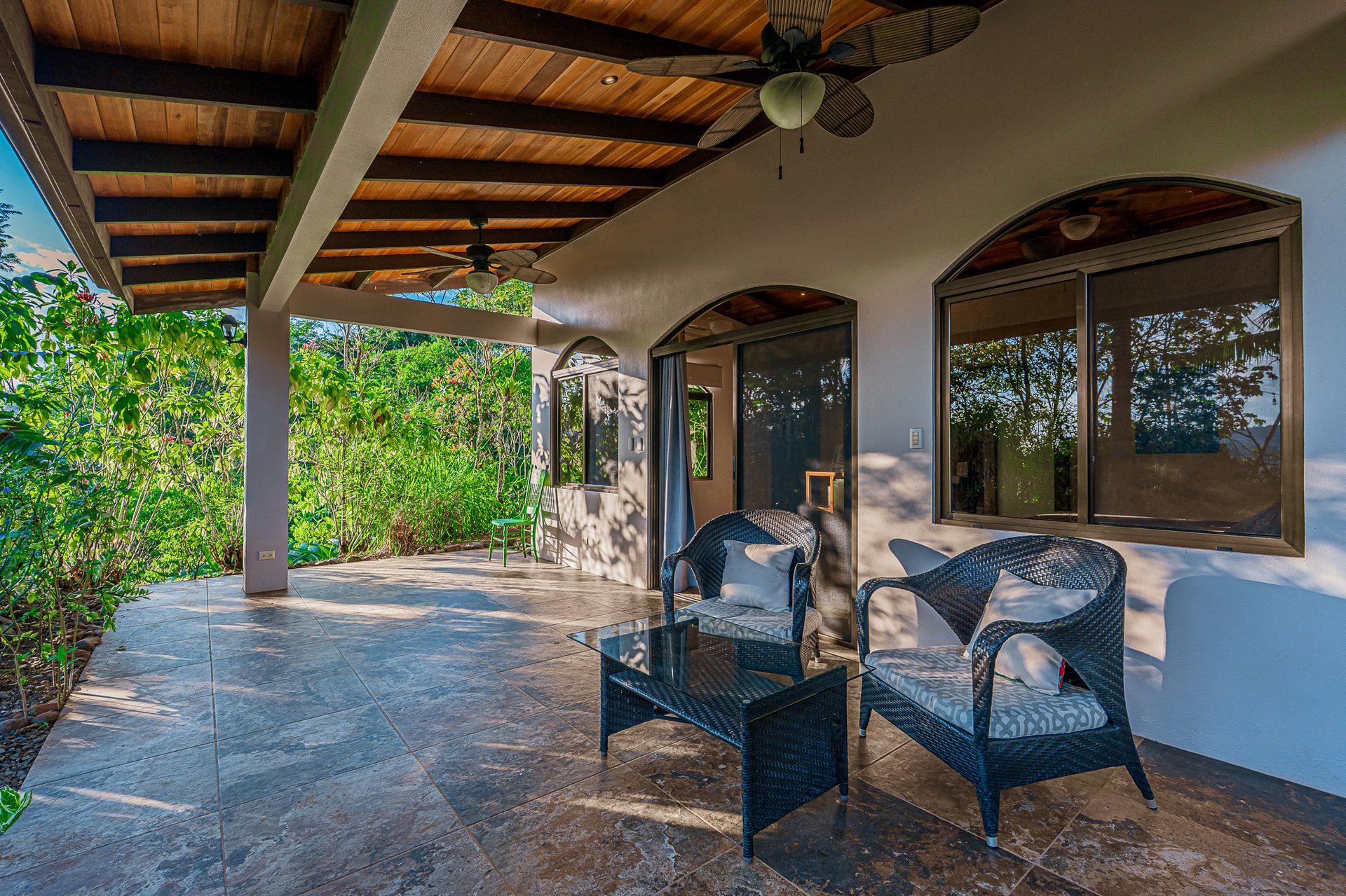 Sunset Ocean View Home on 2.6 Acres Platanillo